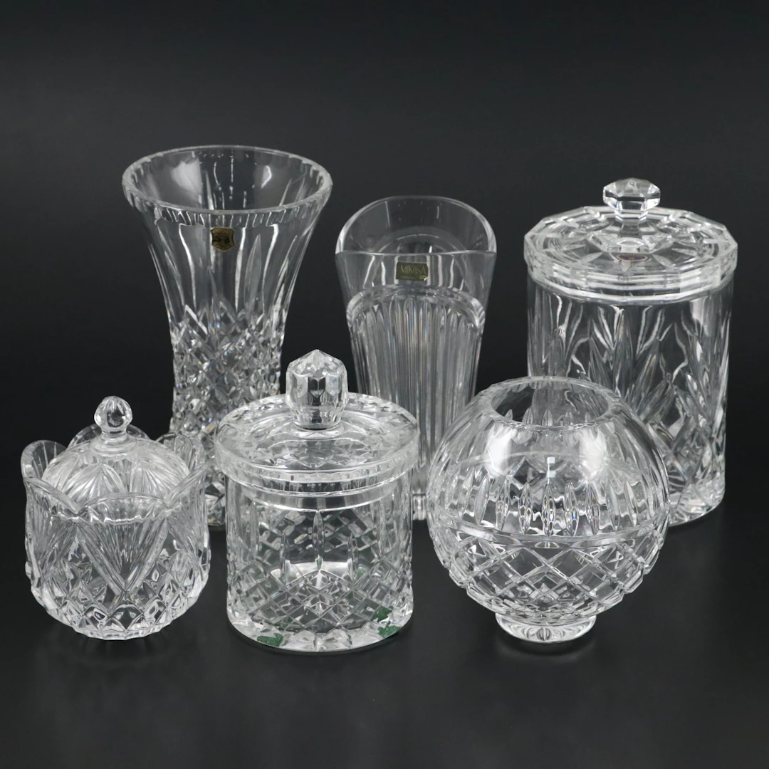 Galway "Rathmore" Rose Bowl with More Cut Crystal Décor