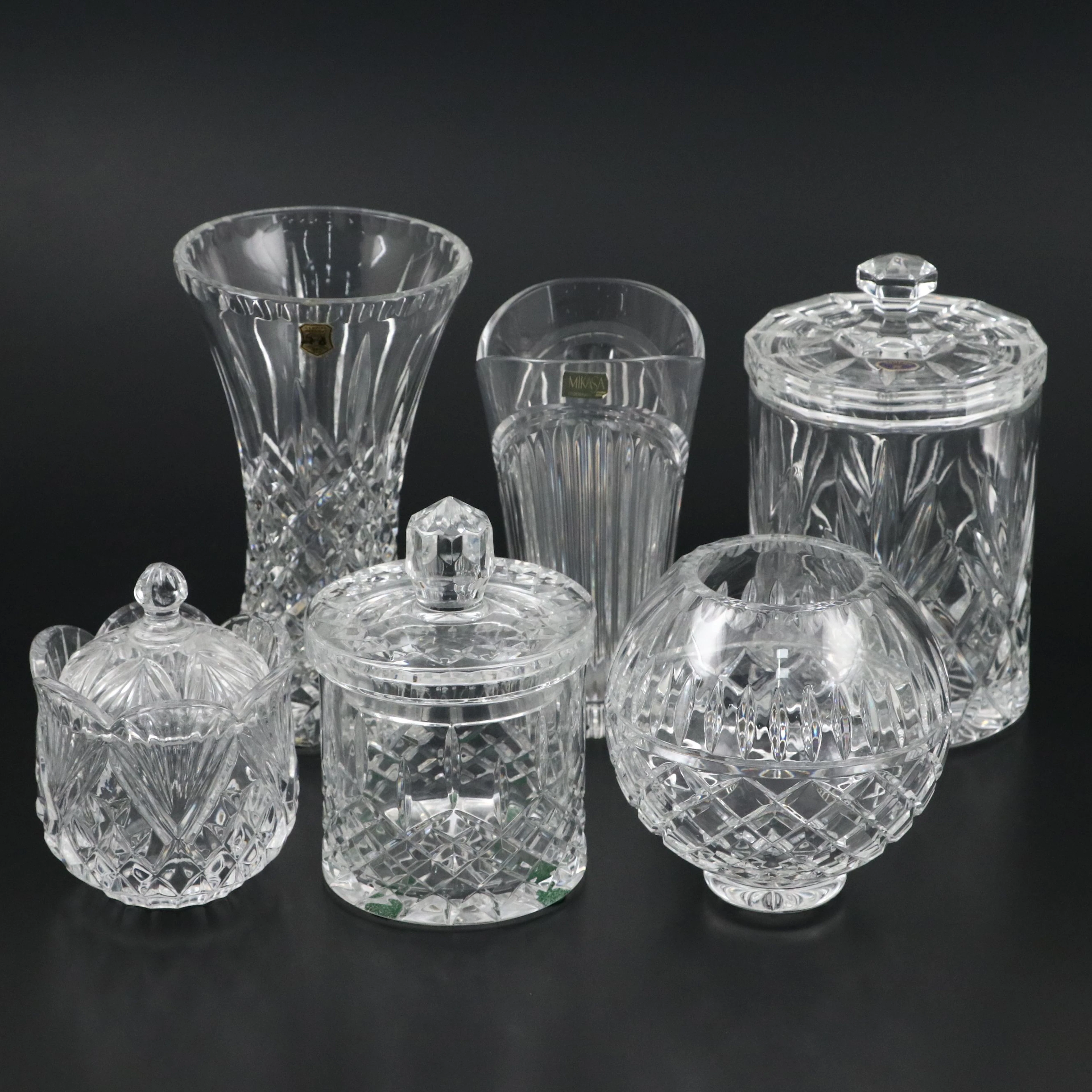 Galway "Rathmore" Rose Bowl with More Cut Crystal Décor