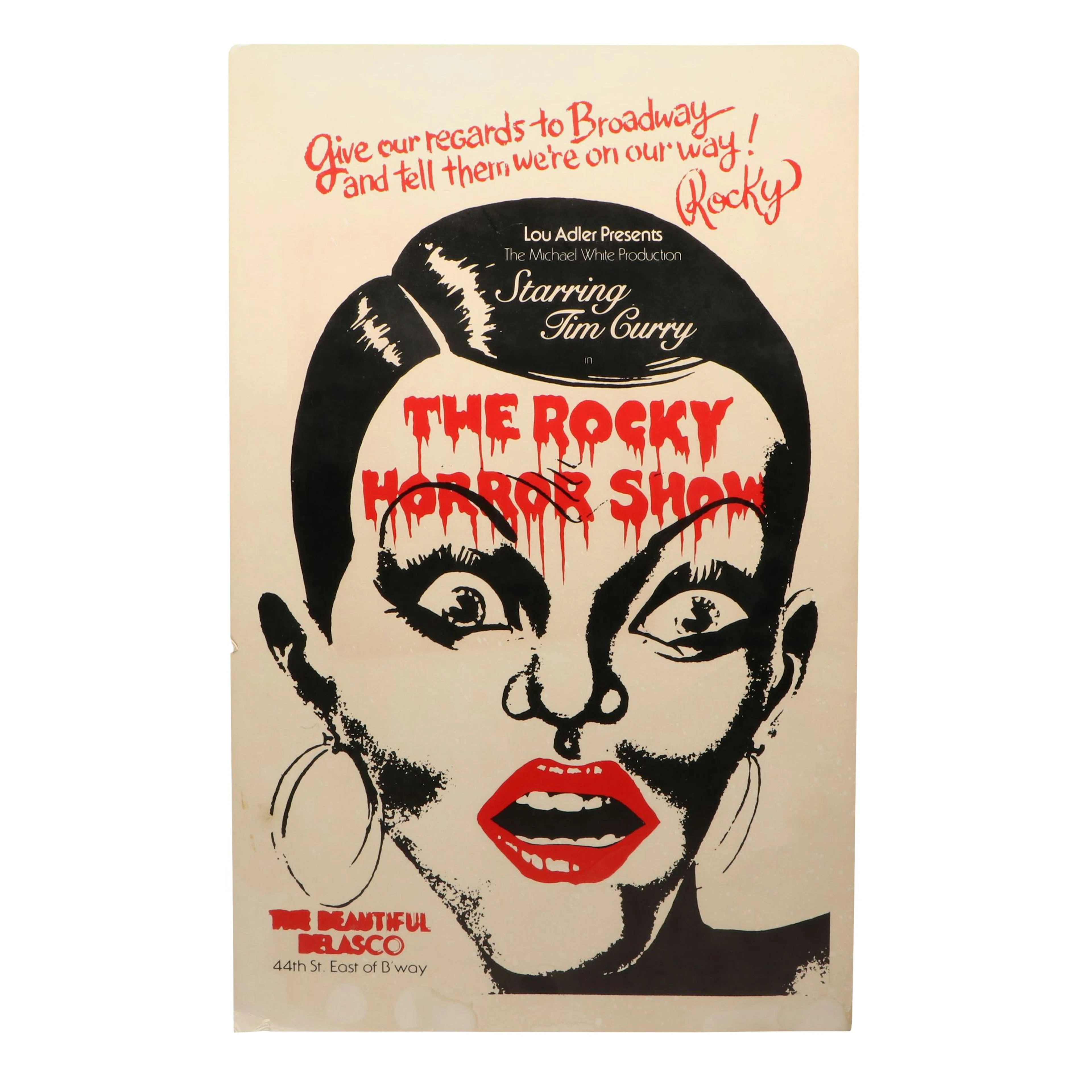 "The Rocky Horror Show" Theatre Poster, 1975