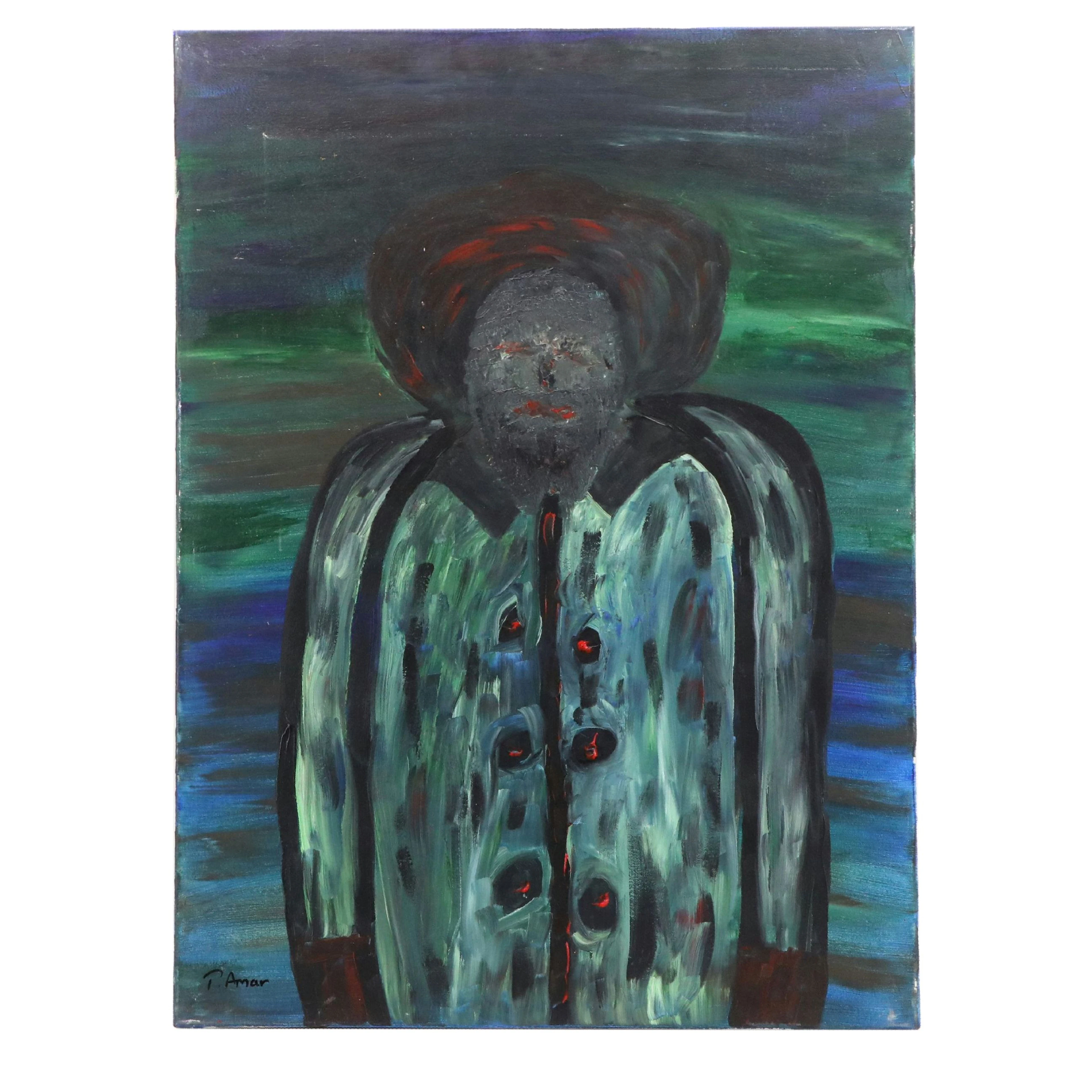 Amar Surreal Figurative Acrylic Painting