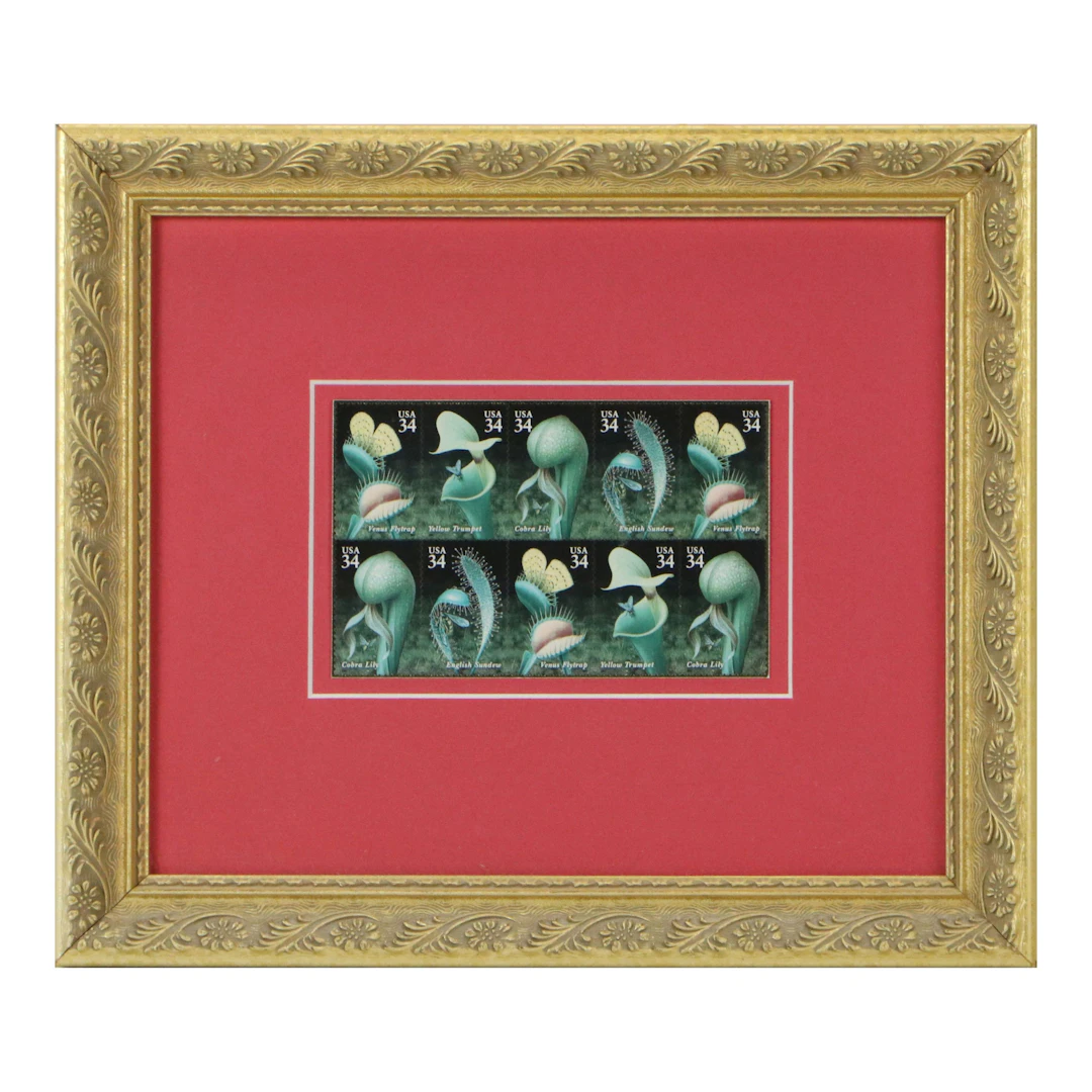 Postal Stamps of Carnivorous Plants, Circa 2001