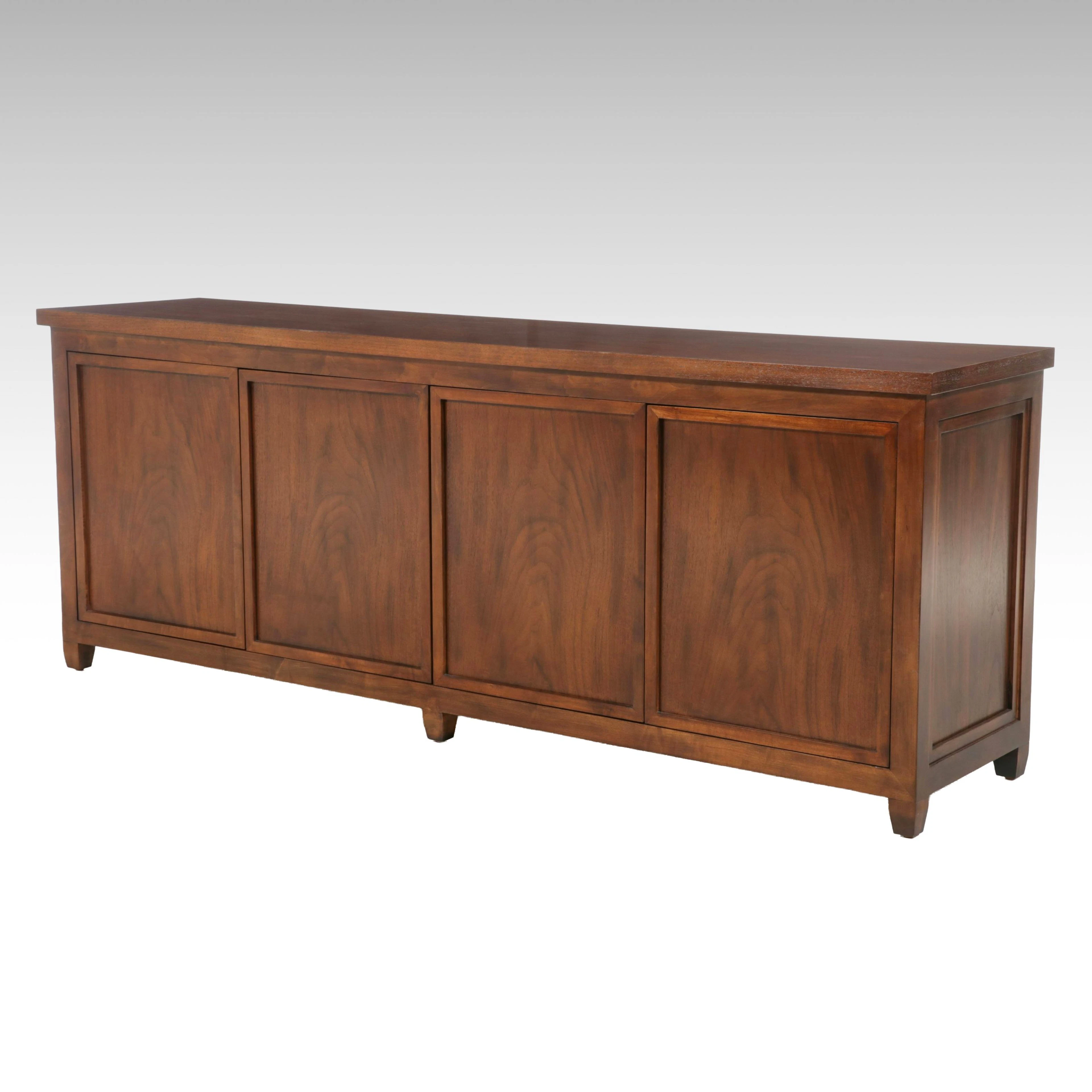 Sherrill Occasional Contemporary Cherry Credenza, Late 20th Century
