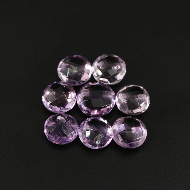 Loose 13.90 CTW Amethyst Lot