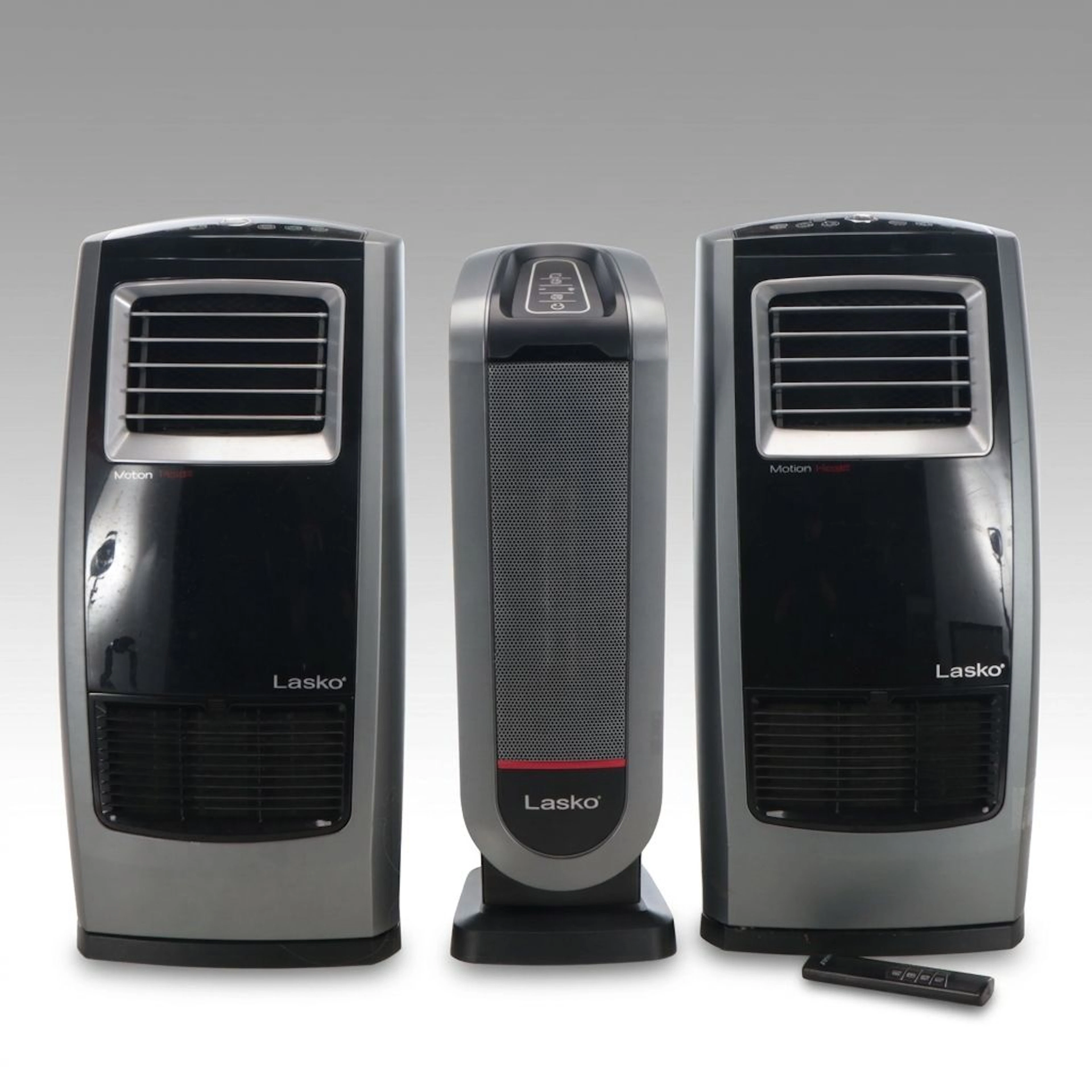 Lasko Motion Heat and Ceramic Tower Space Heaters
