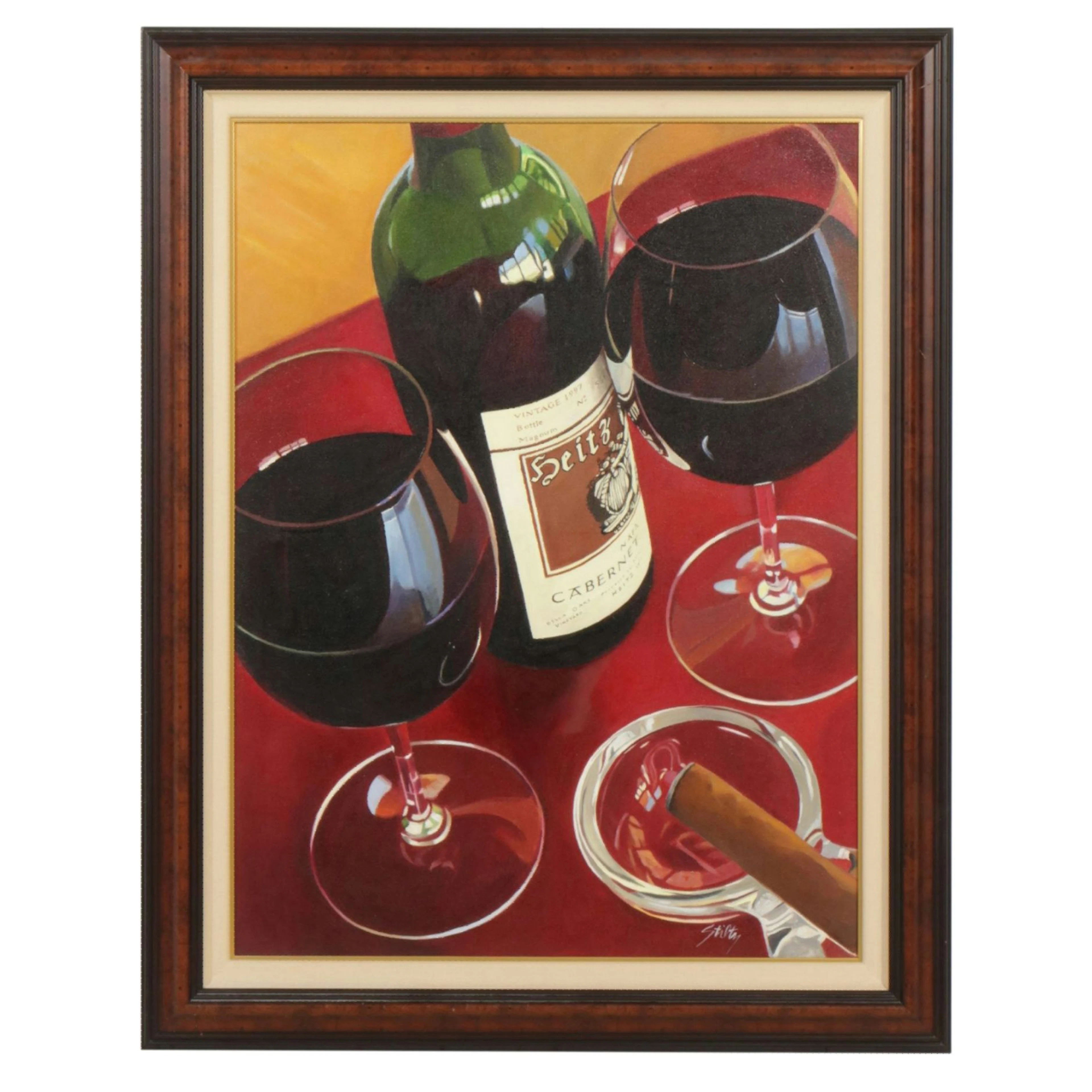 Thomas Stiltz Oil Painting "A Taste For Both"