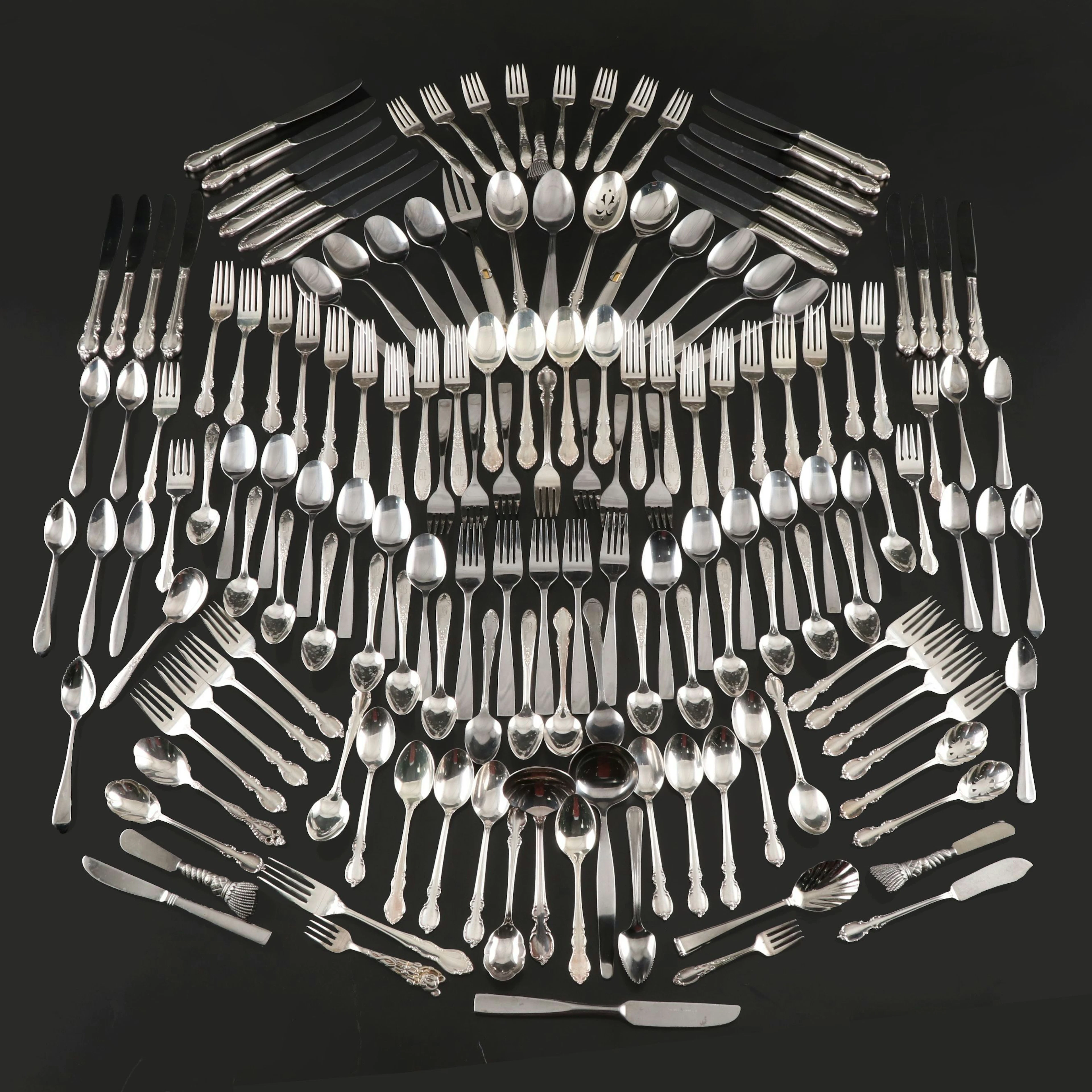 Rogers Bros., Gorham, International Silver, and More Silver Plate Flatware