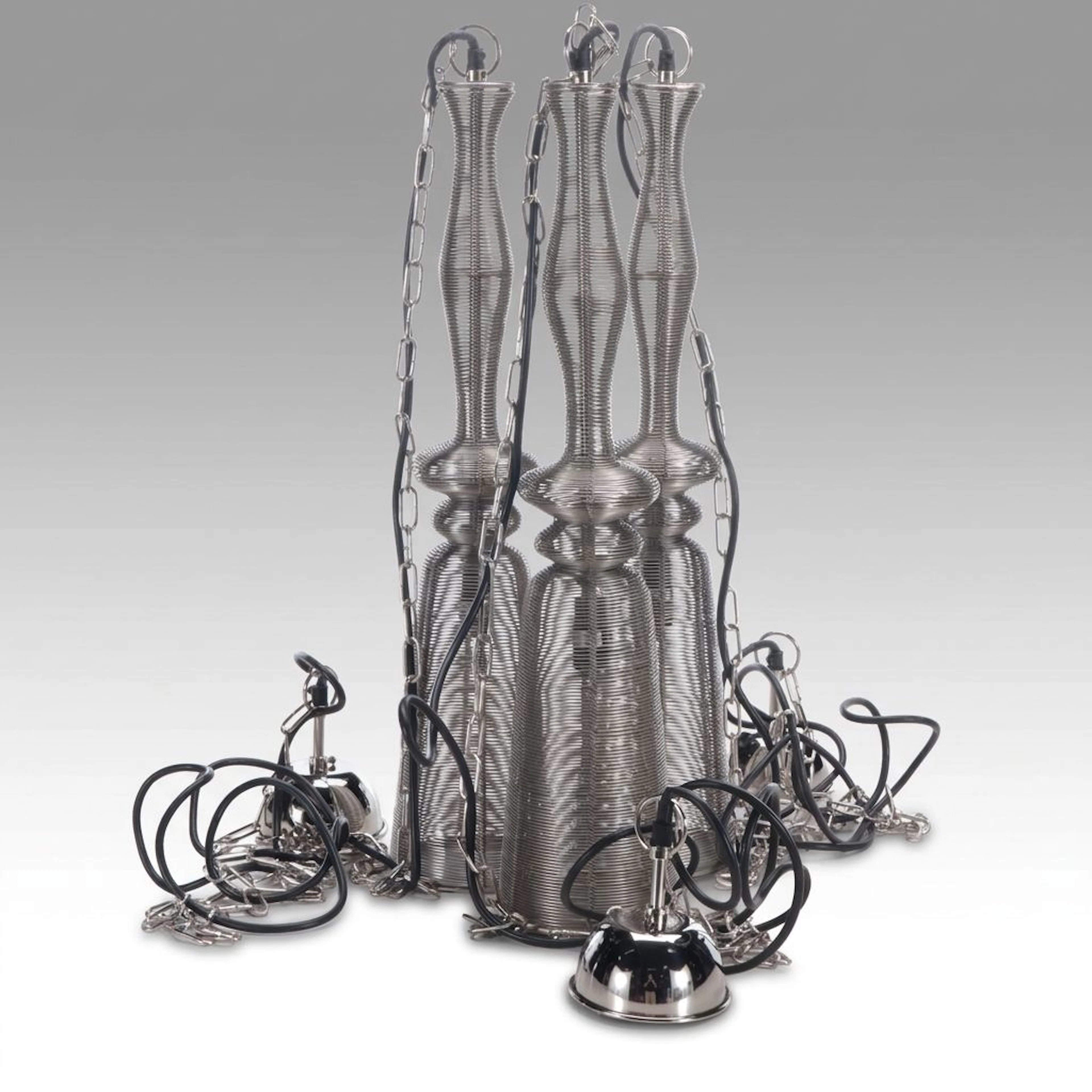 Modern Metal Wire Ceiling Pendant Lights