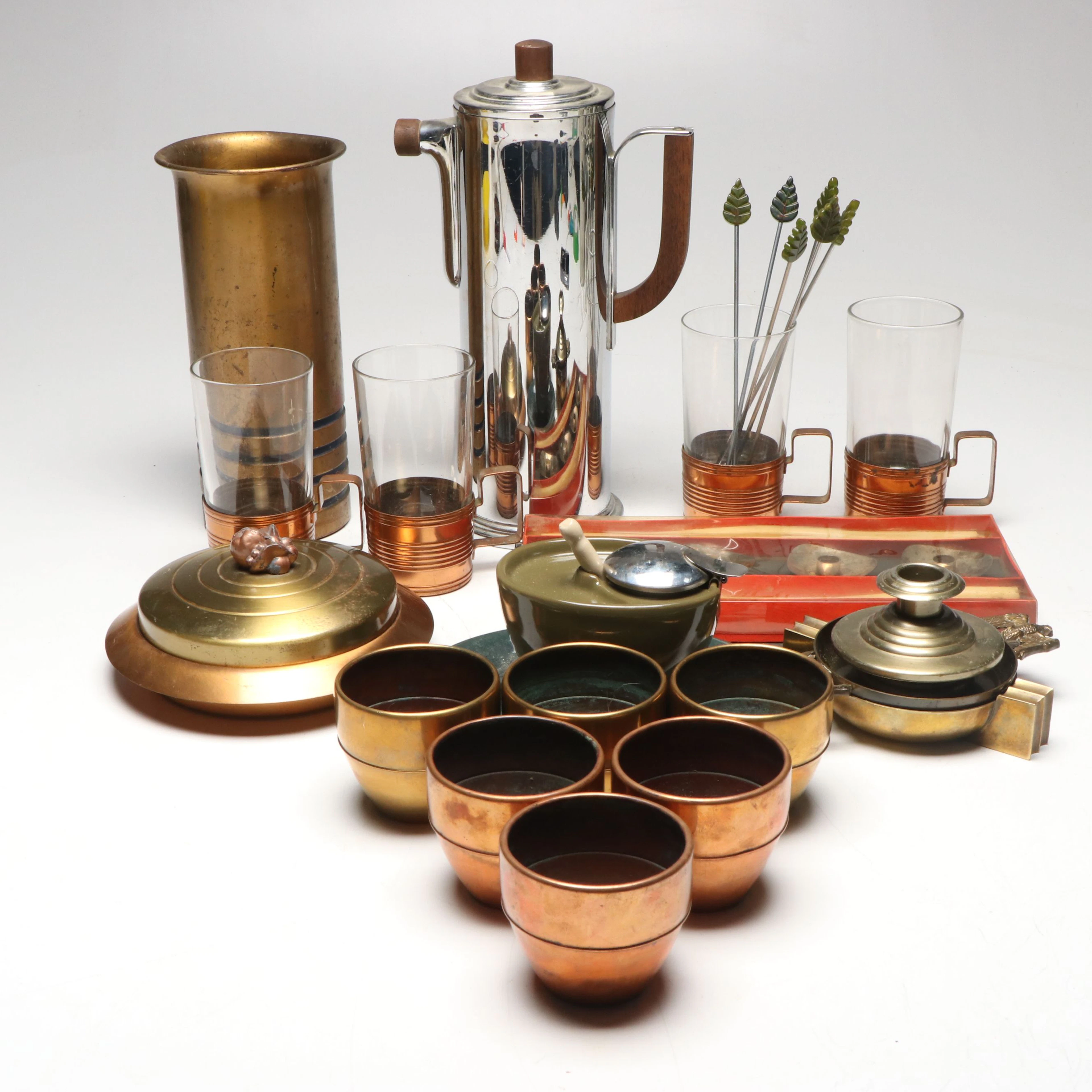 Chase With Other Mid Century Modern Barware and Table Accessories