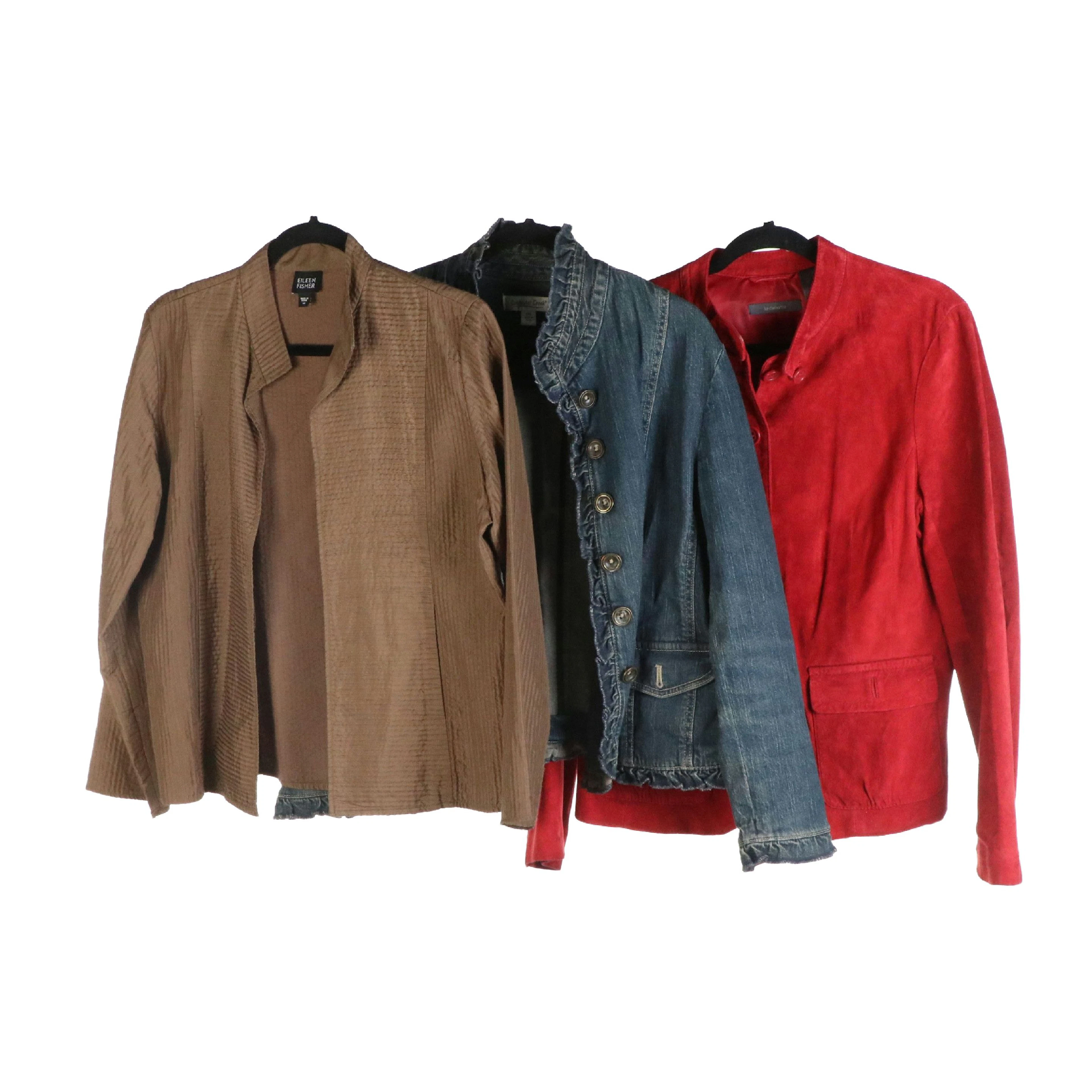 Eileen Fisher, Coldwater Creek, and Liz Claiborne Jackets