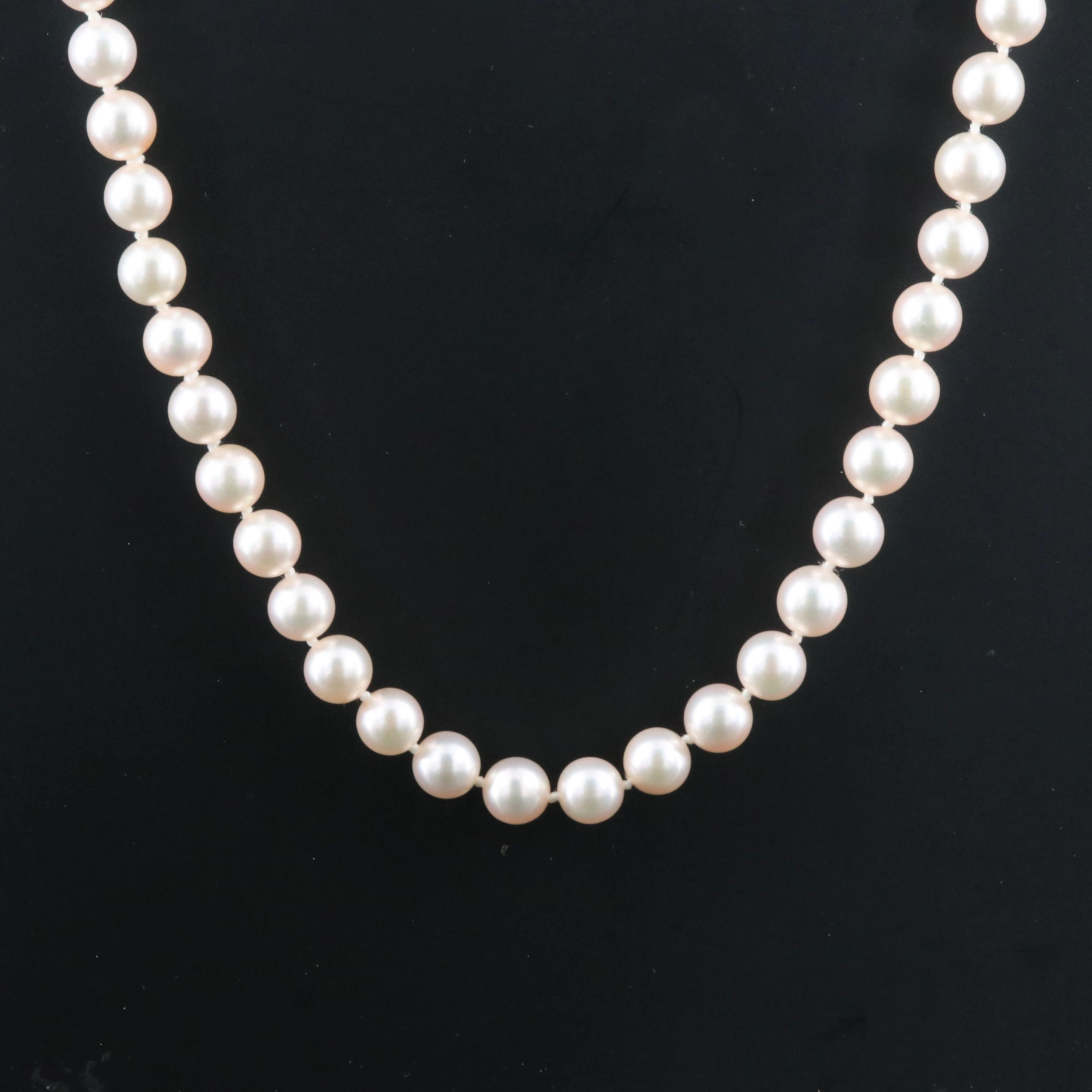 Opera Length Pearl Necklace