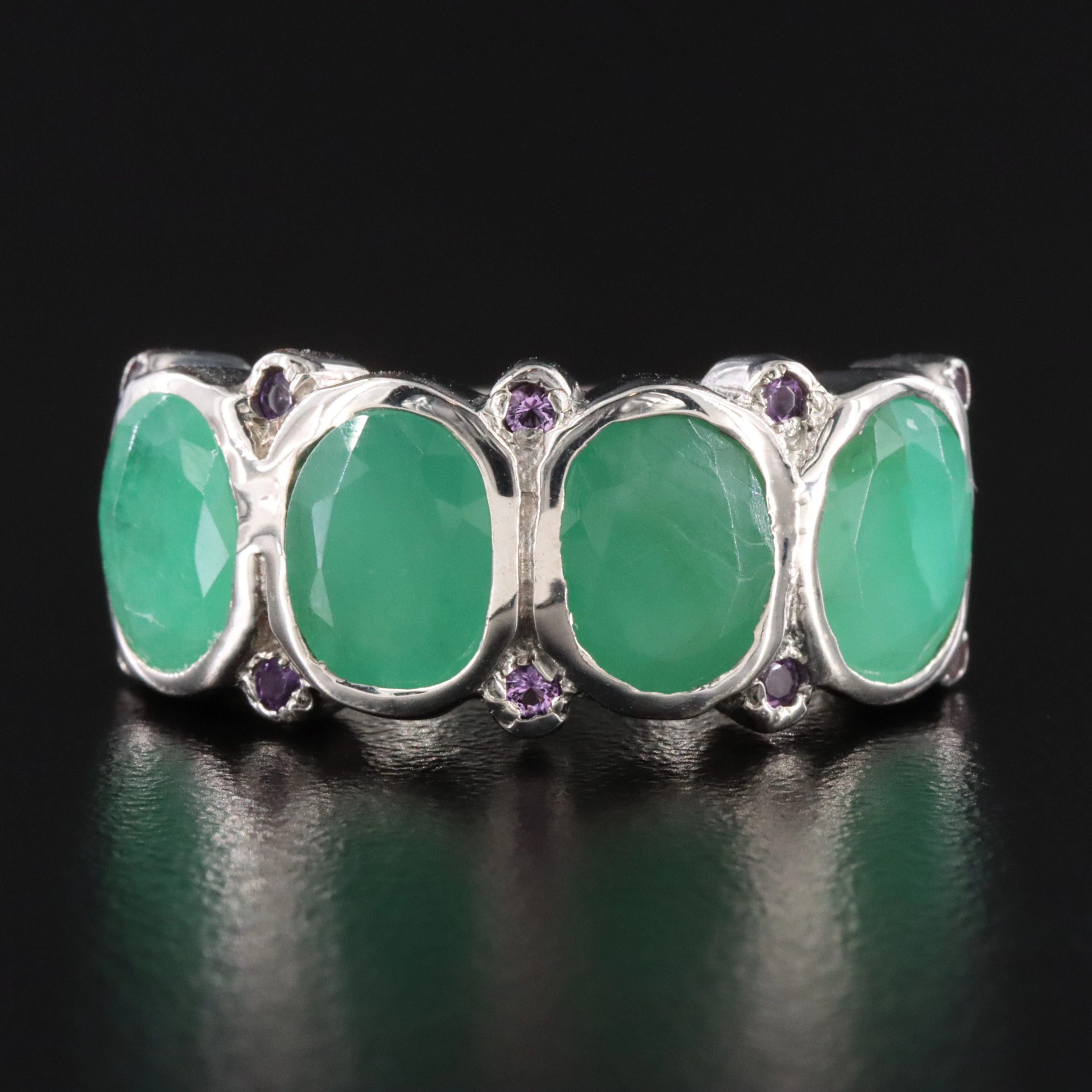 Sterling Aventurine Ring