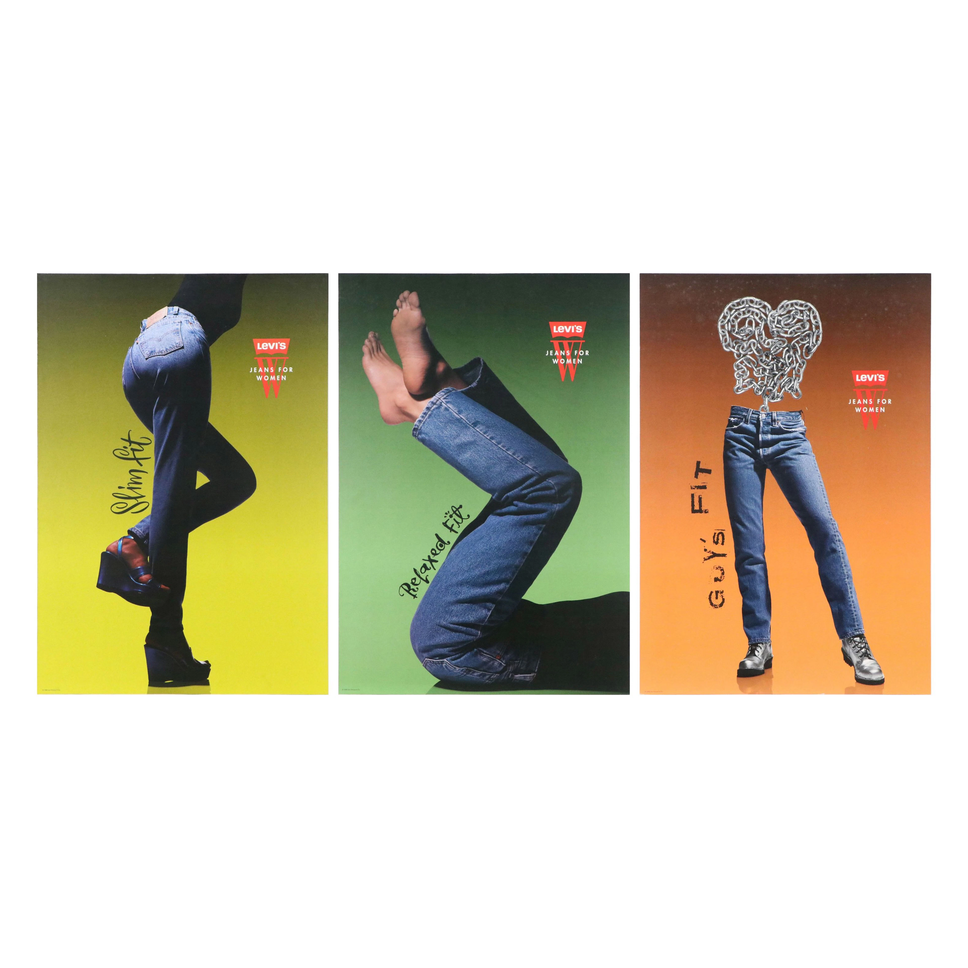 Levi's "W: Jeans for Women" Advertising Campaign, 1996