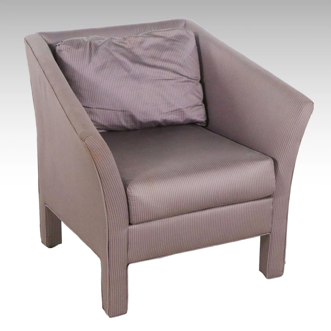 Carson's Upholstered Barrel Armchair, Late 20th Century