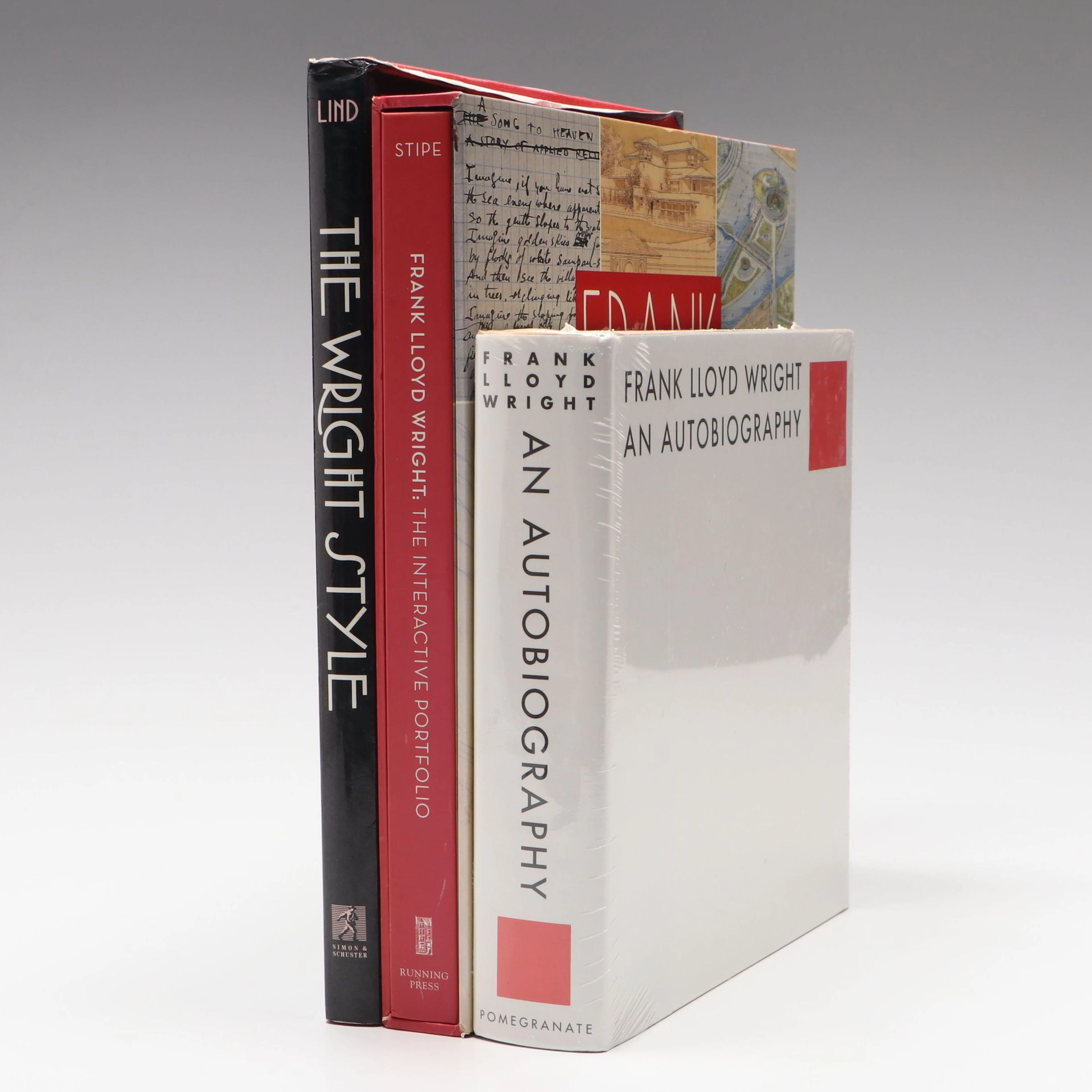 "Frank Lloyd Wright: The Interactive Portfolio" by Margo Stipe with More Books