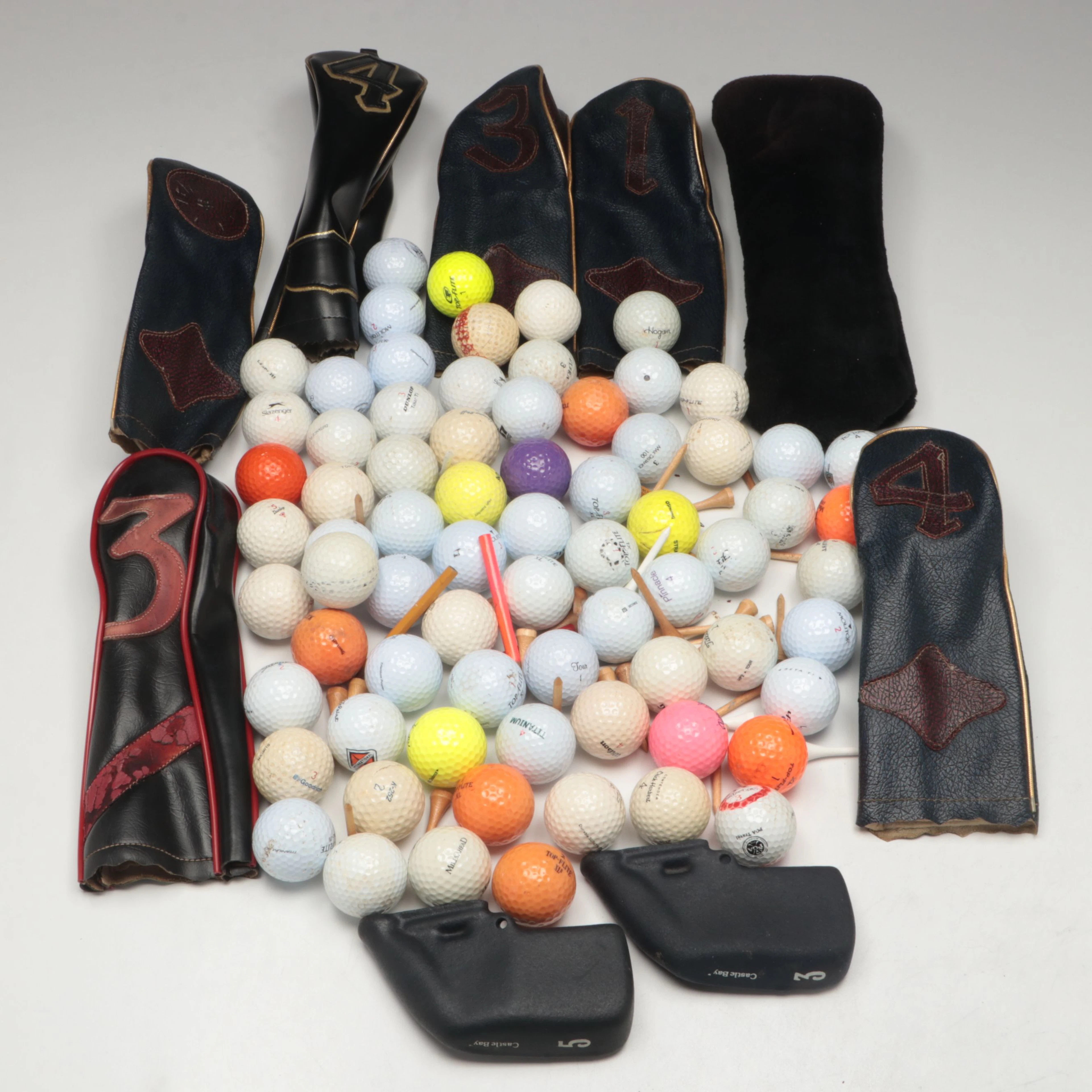 Club Covers, High Visibility Golf Balls and Others