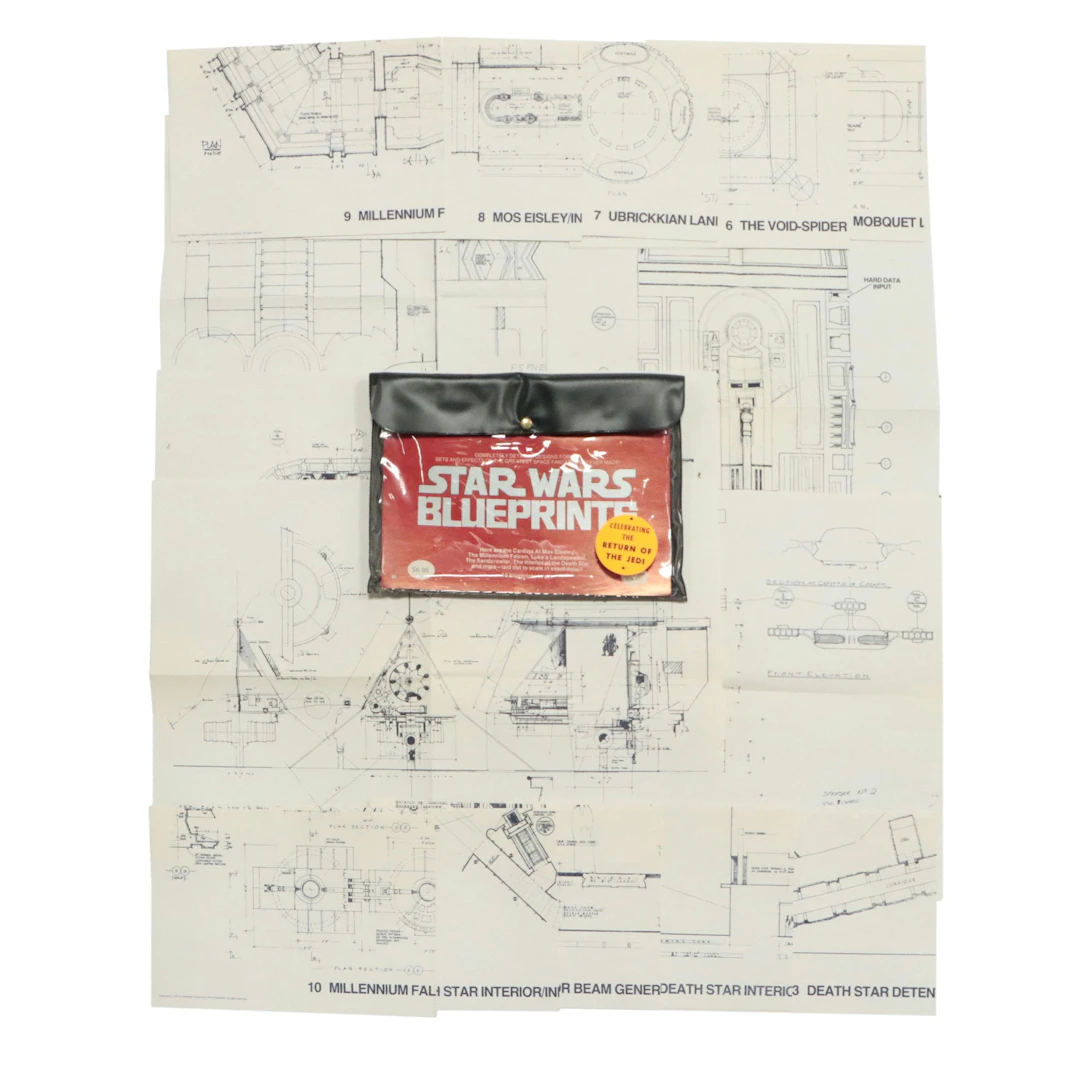Ballantine Books "Star Wars" Blueprints Portfolio, 1977