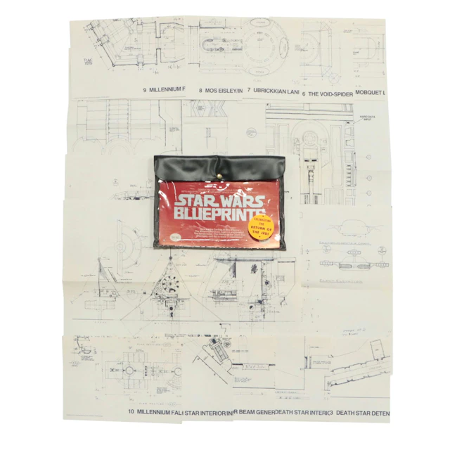 Ballantine Books "Star Wars: Blueprints" Portfolio, 1977