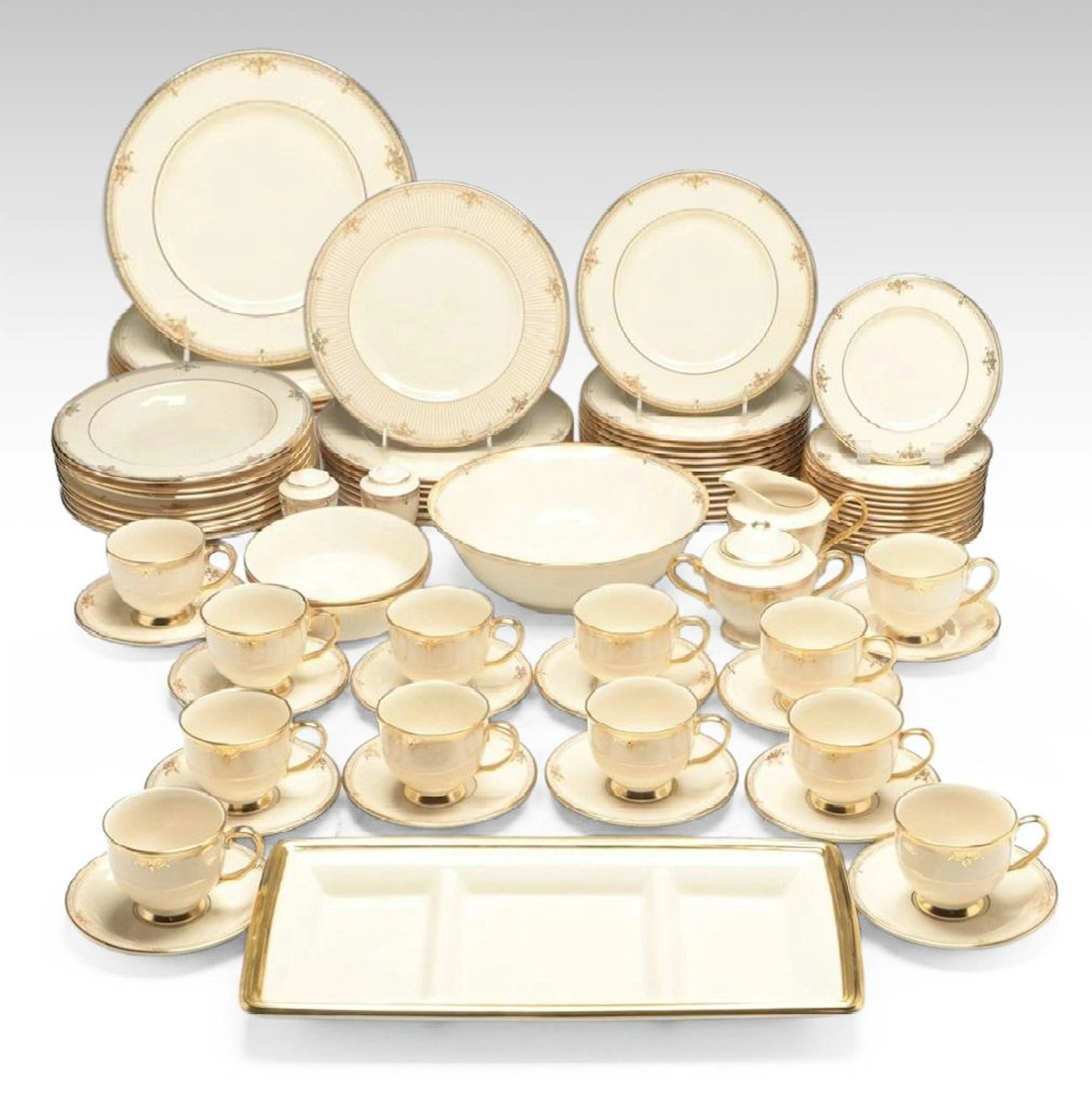 Lenox "Republic" Porcelain Dinnerware, Late 20th/21st Century