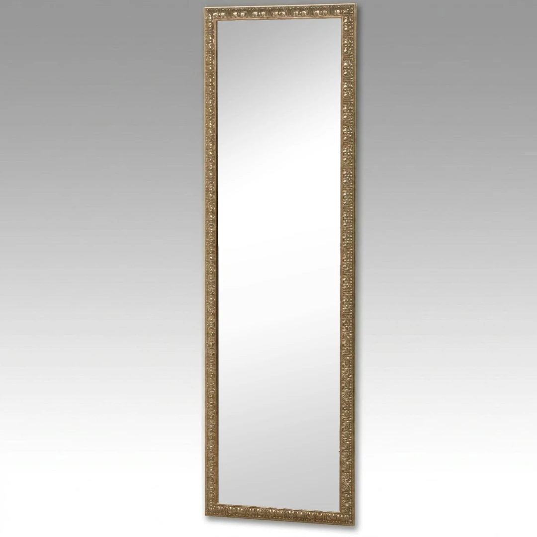 Victorian Style Molded Frame Full-Length Mirror, 21st Century