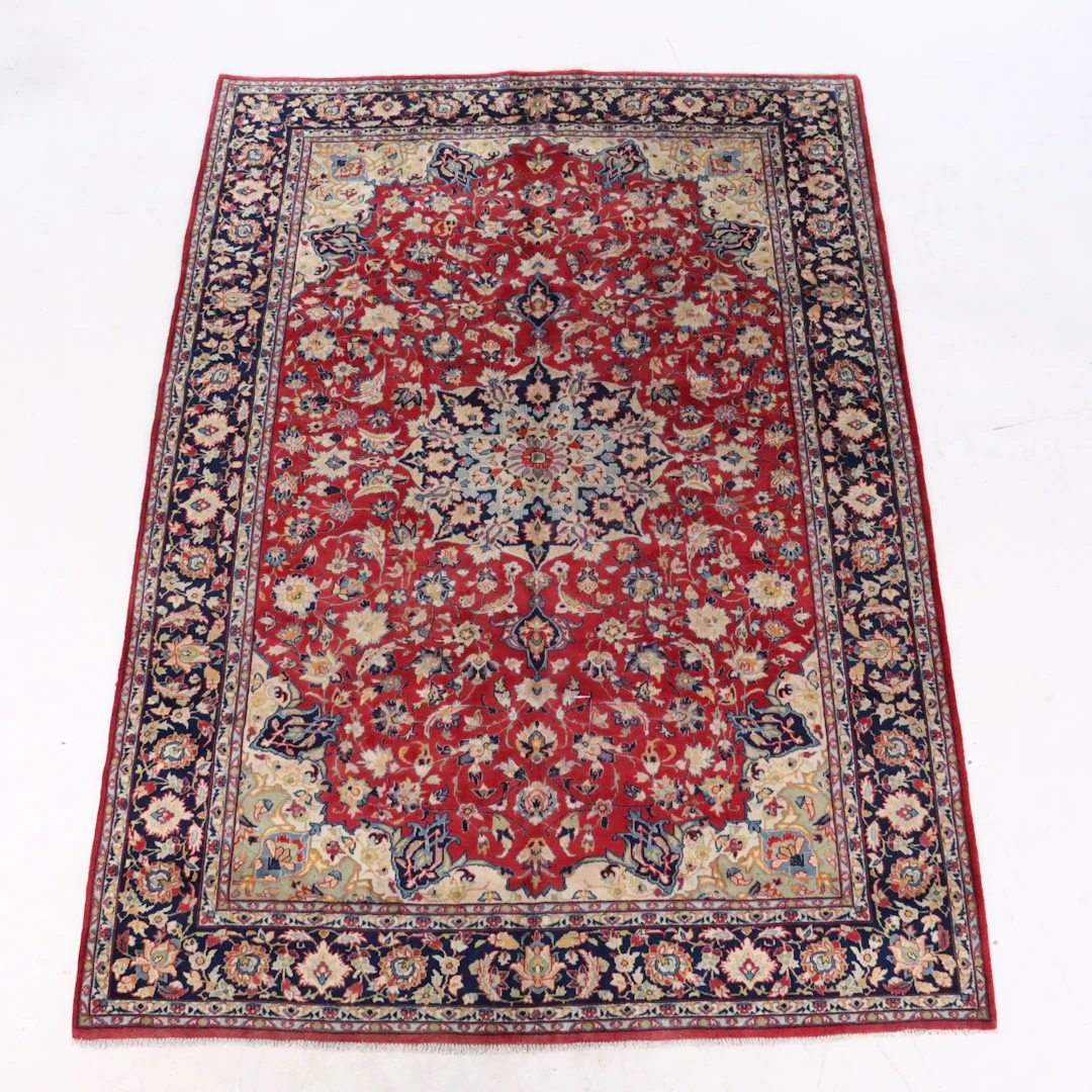 8'5 x 12'3 Hand-Knotted Persian Tabriz Area Rug