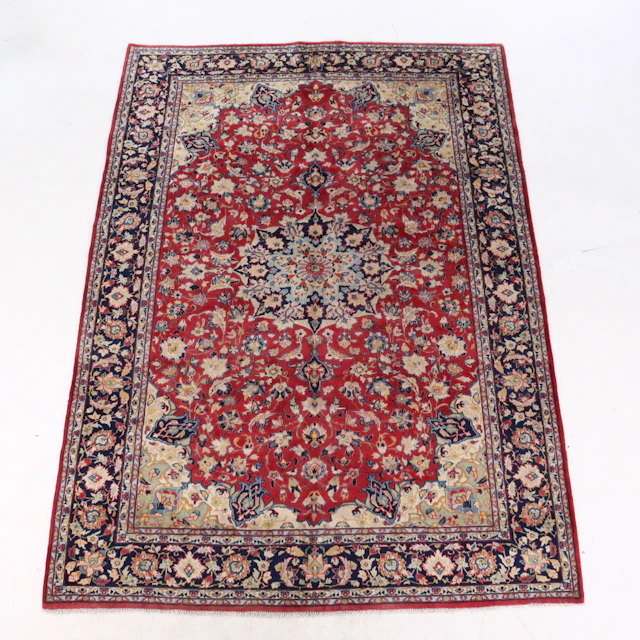 8'5 x 12'3 Hand-Knotted Persian Tabriz Area Rug