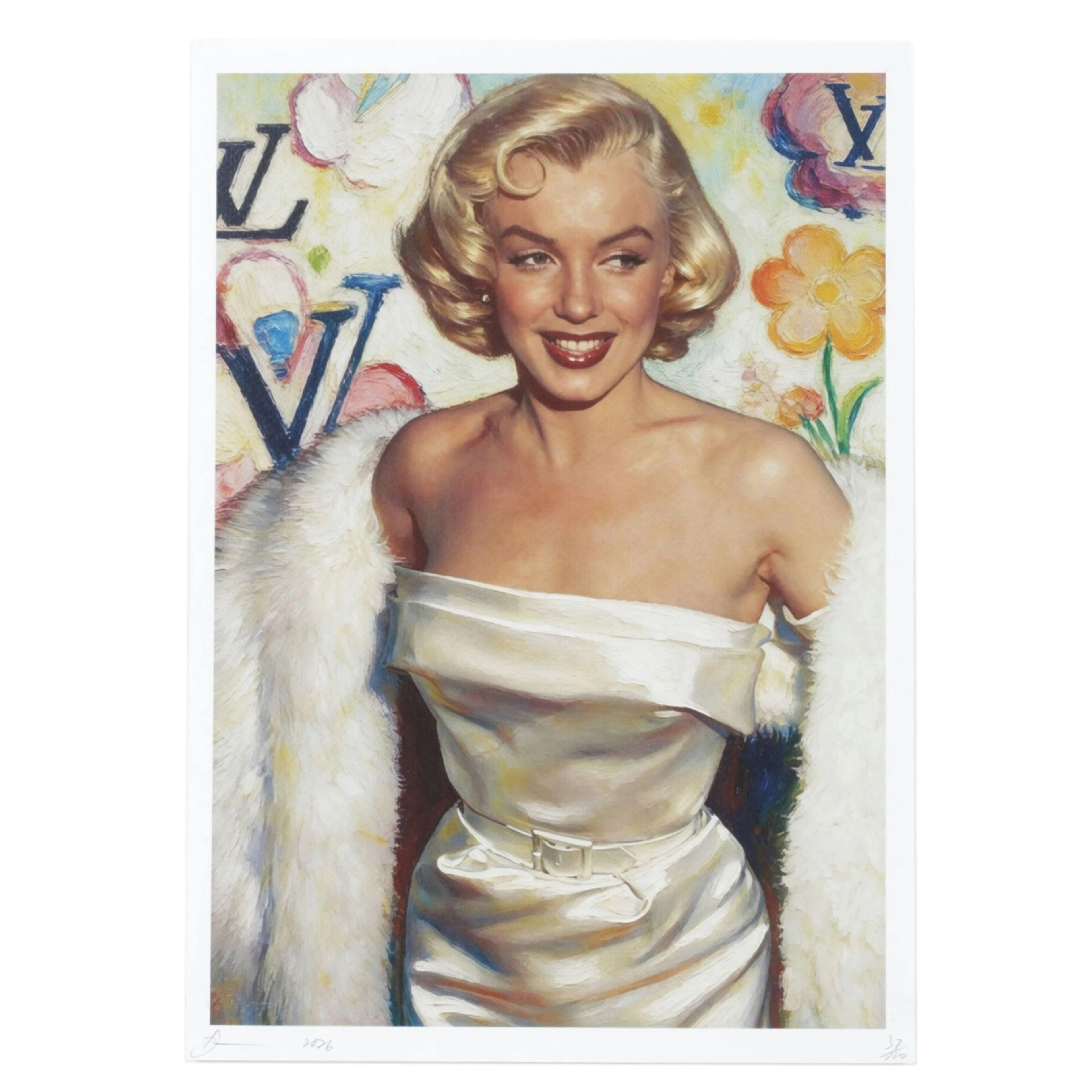 Death NYC Pop Art Graphic Print Homage to Marilyn Monroe x Louis Vuitton, 2026