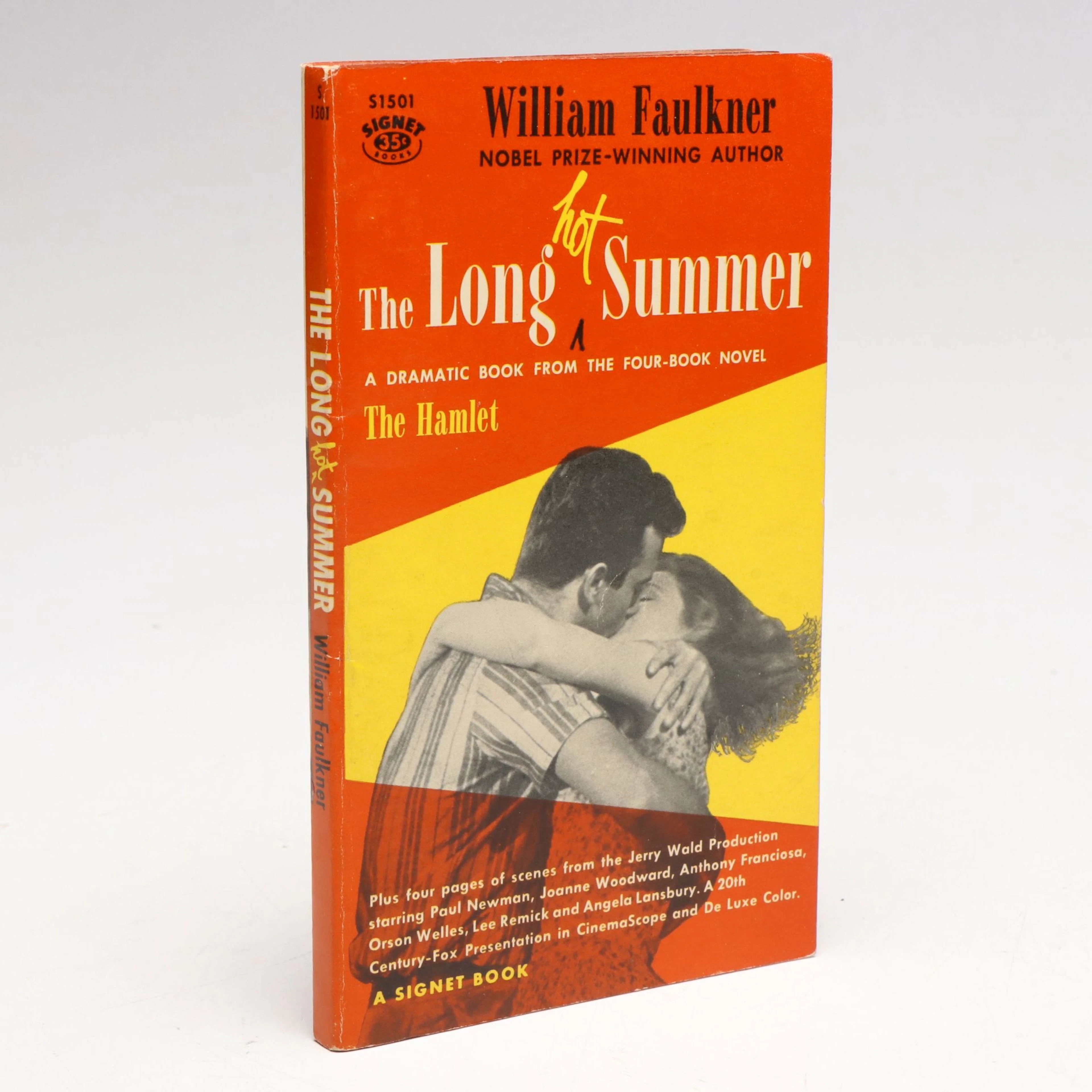 First Edition Thus "The Long Hot Summer" by William Faulkner, 1958