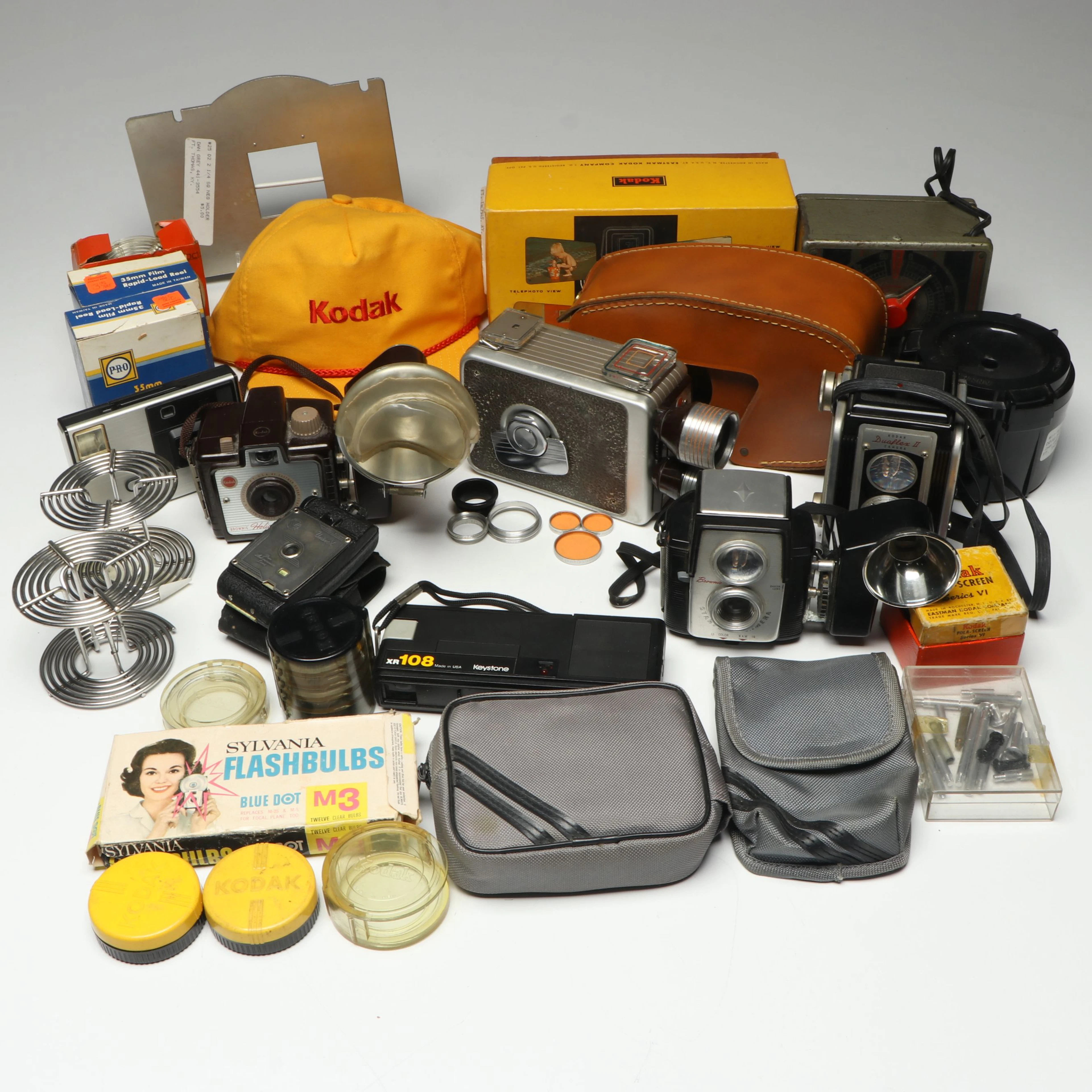 Kodak Duaflex II, Brownie Movie Camera and More Cameras and Accessories