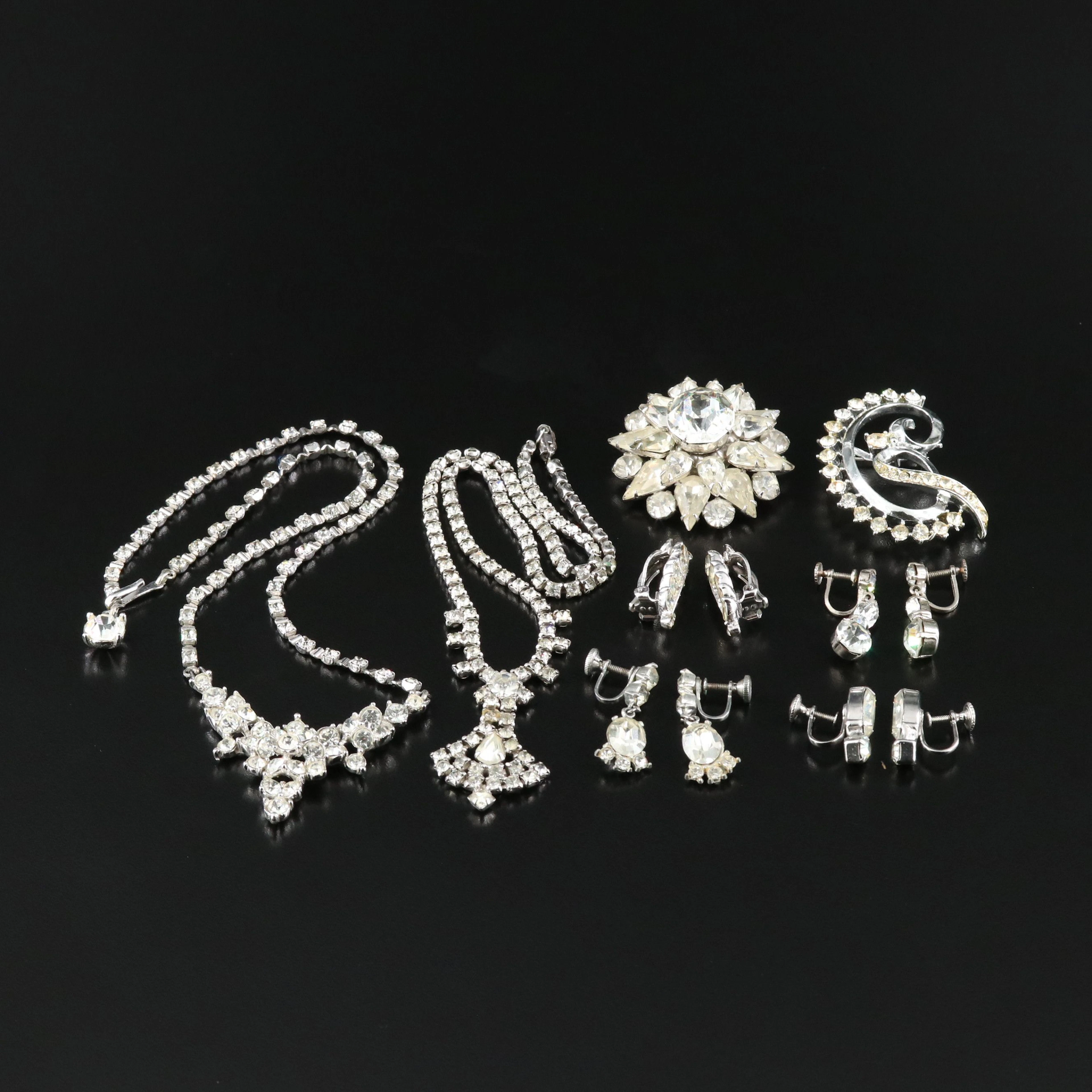 Bogoff, Ciner and Weiss Featured in Rhinestone and Crystal Jewelry