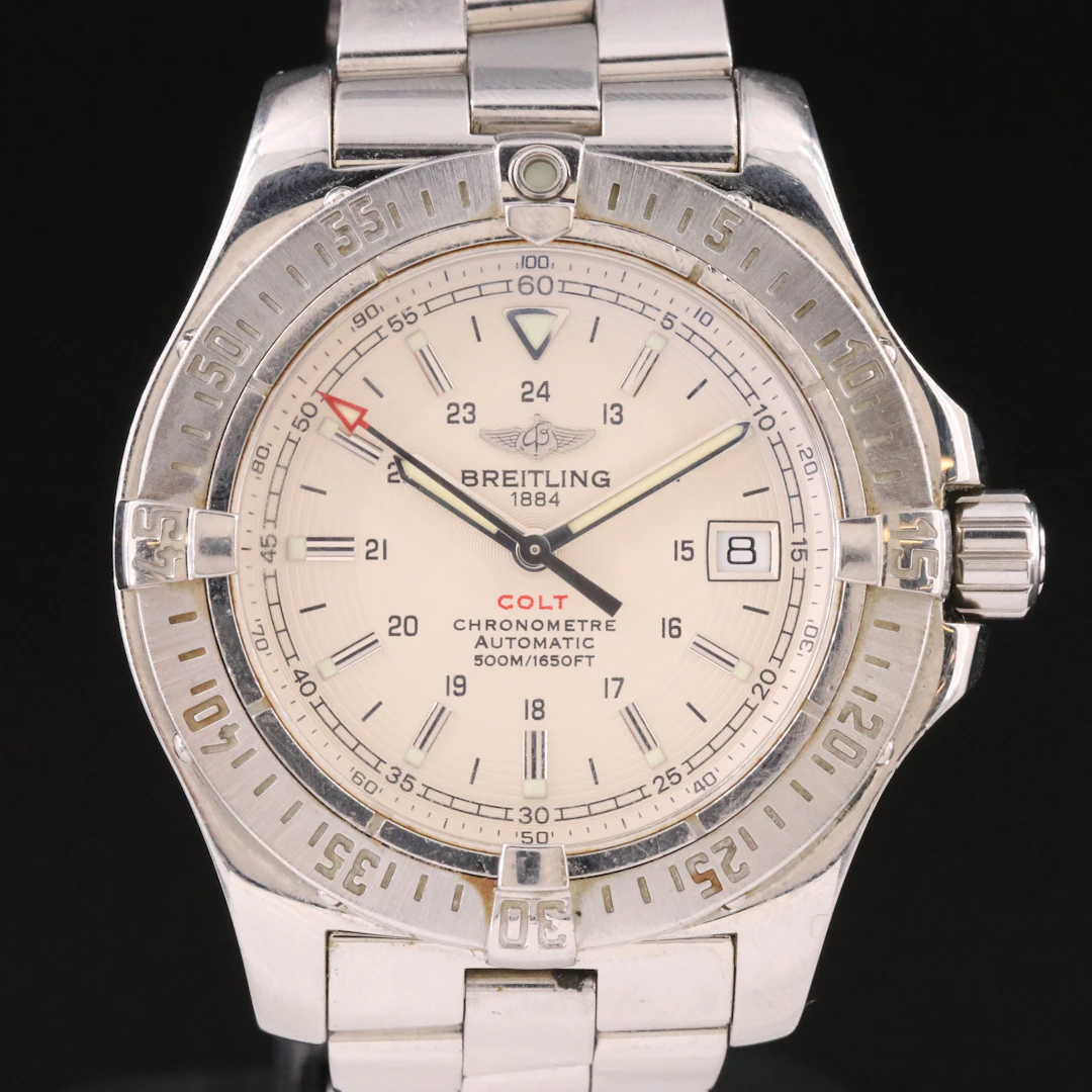 Breitling Colt Chronometre Automatic 500M Date Steel Watch