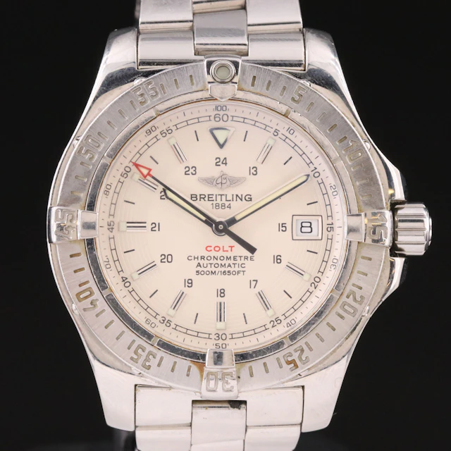 Breitling Colt Chronometre Automatic 500M Date Steel Watch