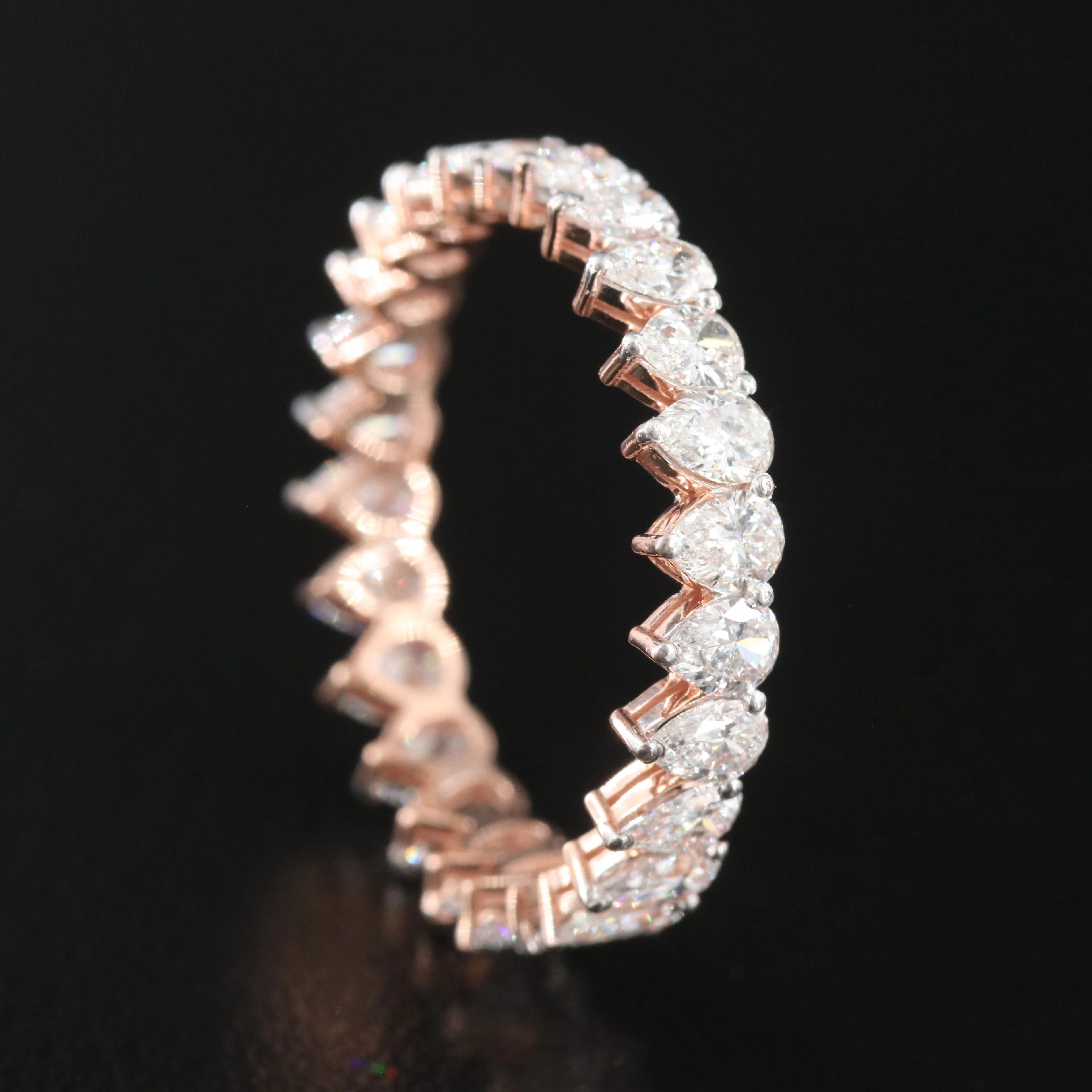14K Rose Gold 1.80 CTW Lab Grown Diamond Eternity Band