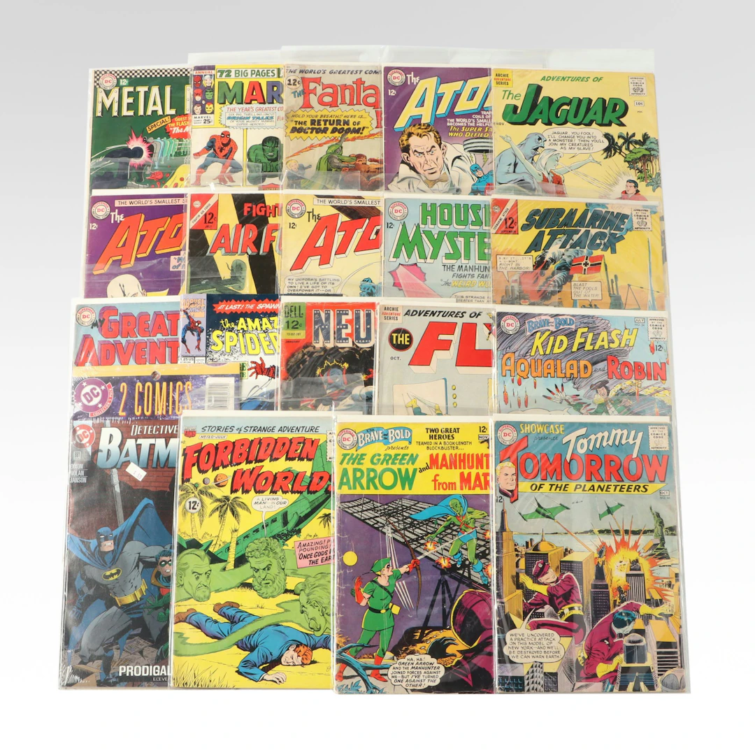 "Tommy Tomorrow of the Planeteers", "The Fantastic Four" and More Comics