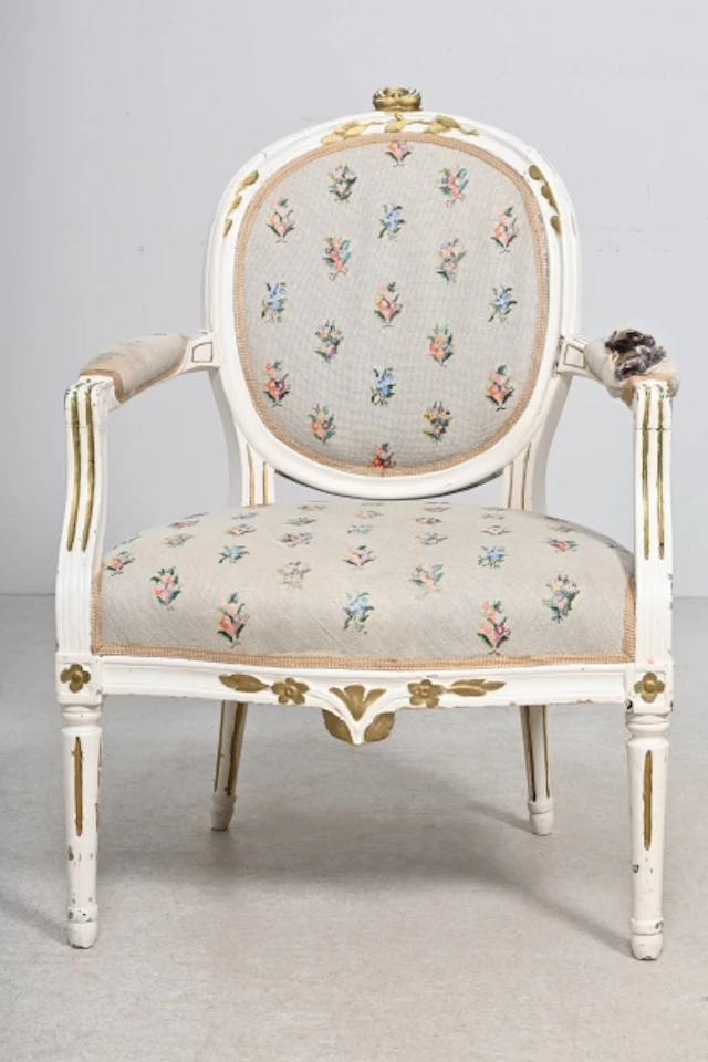 Karmstol, gustaviansk, 1700-tal