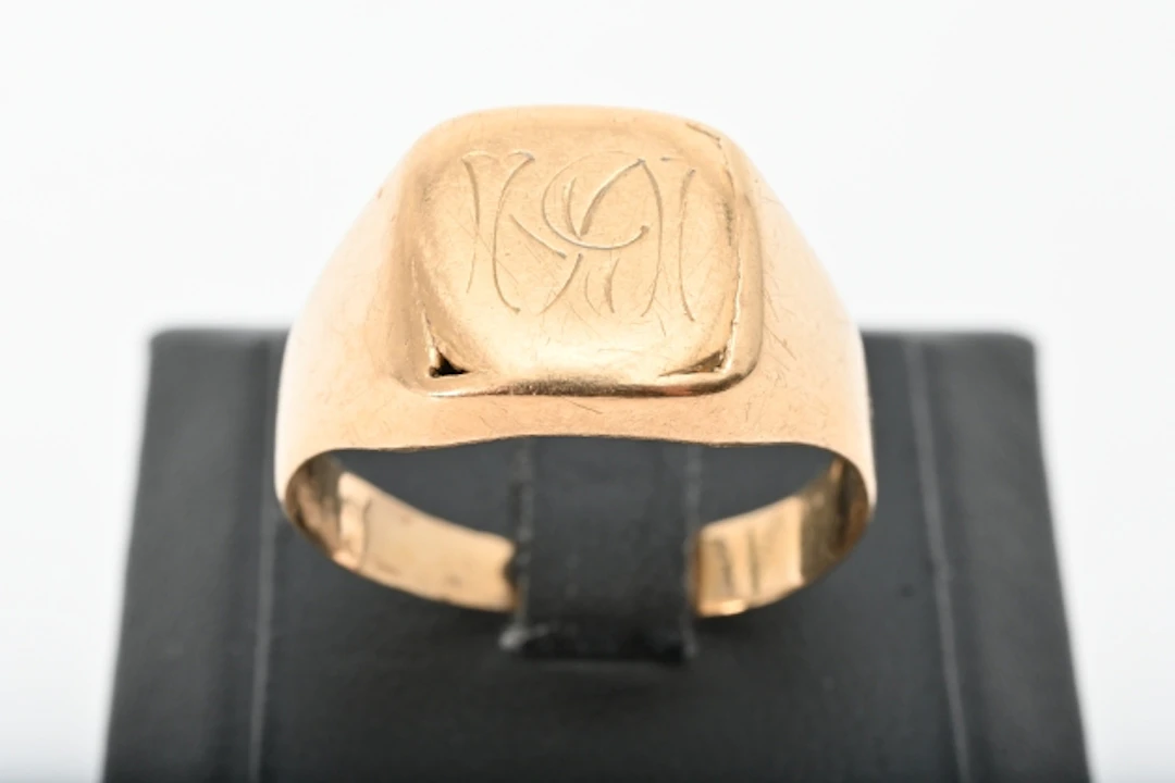 Guldring 18K ca 4,8 gr