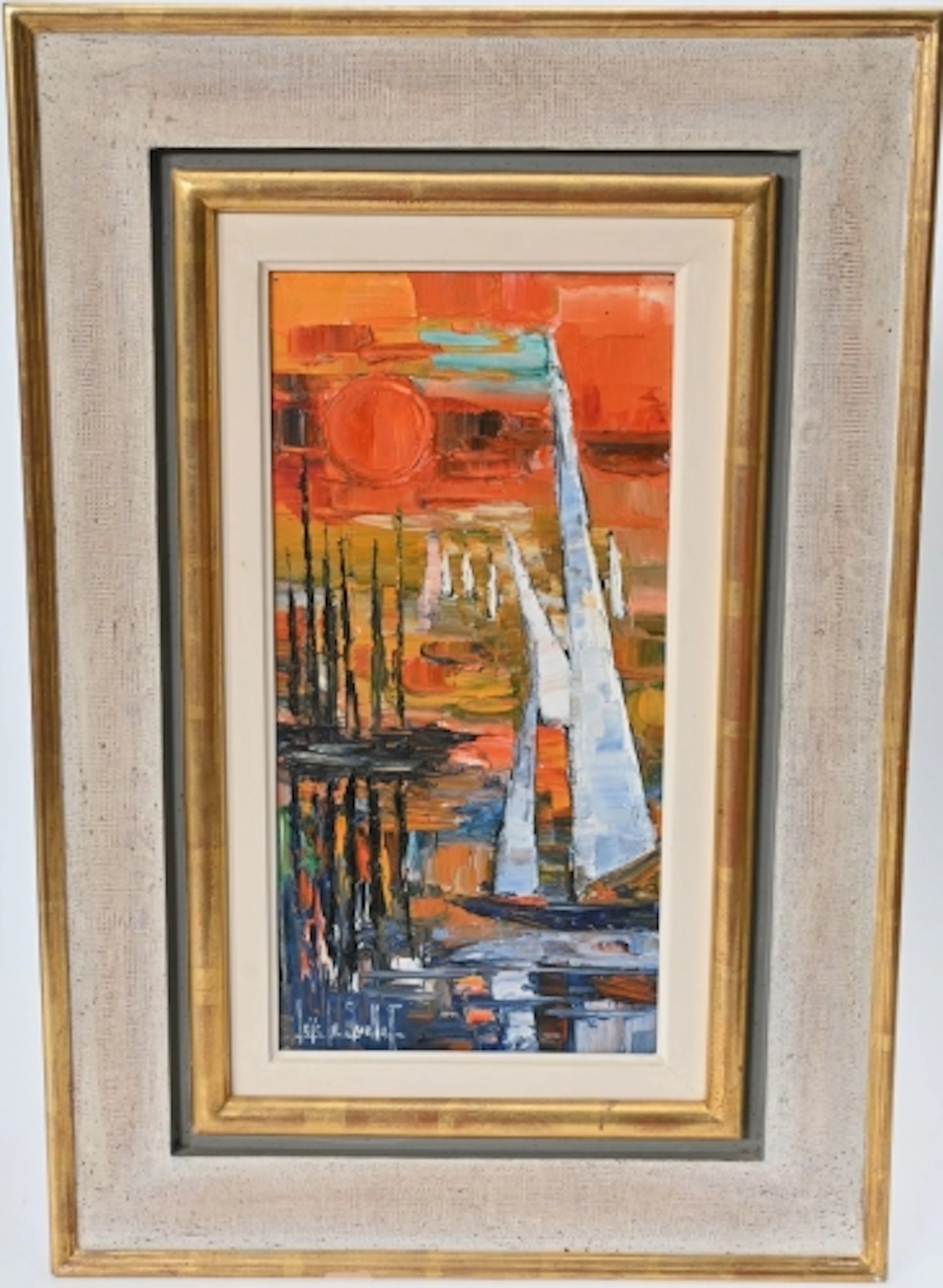 Loïc Le Guellaff, Oljemålning