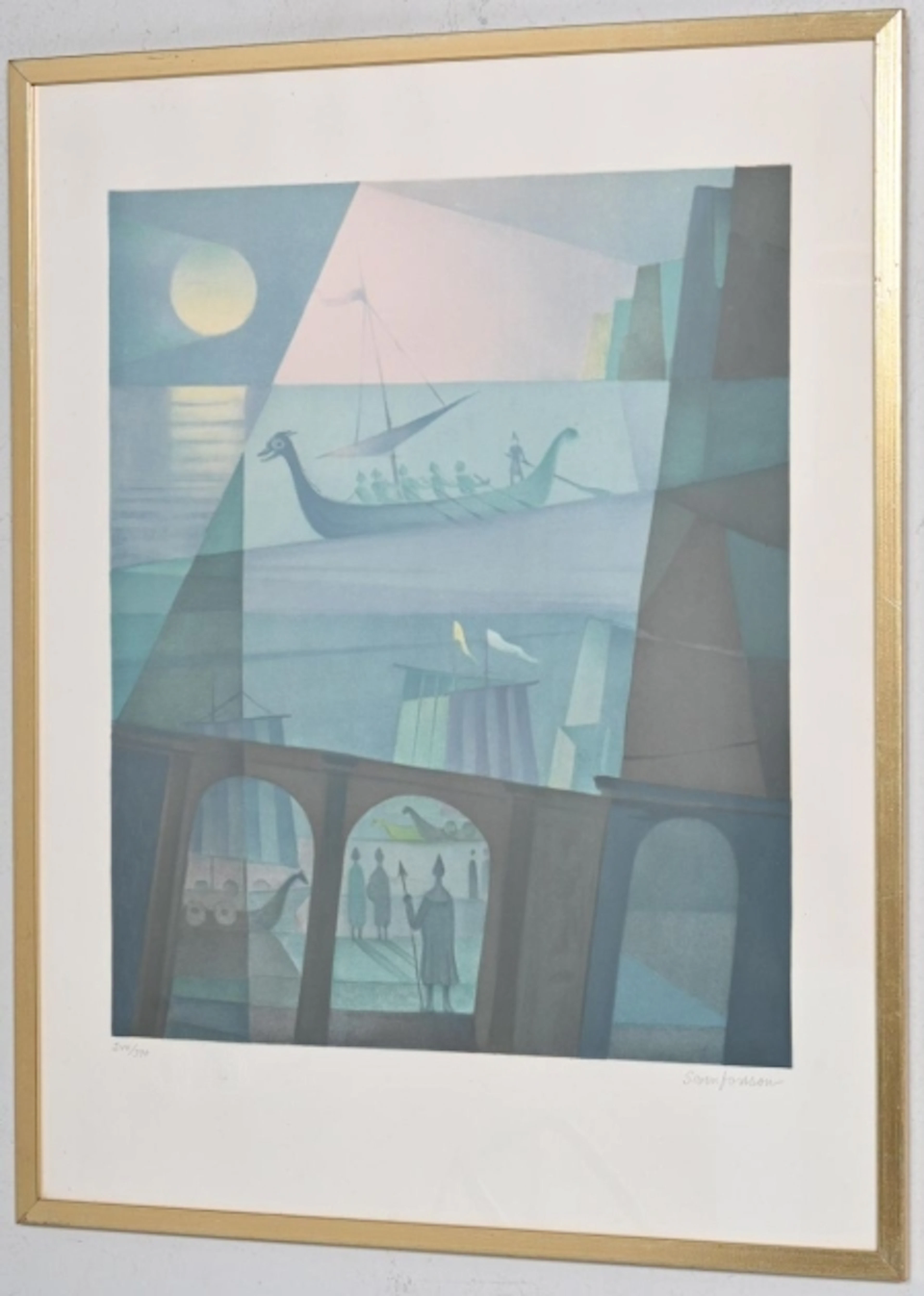 Sven Jonson, Litografi