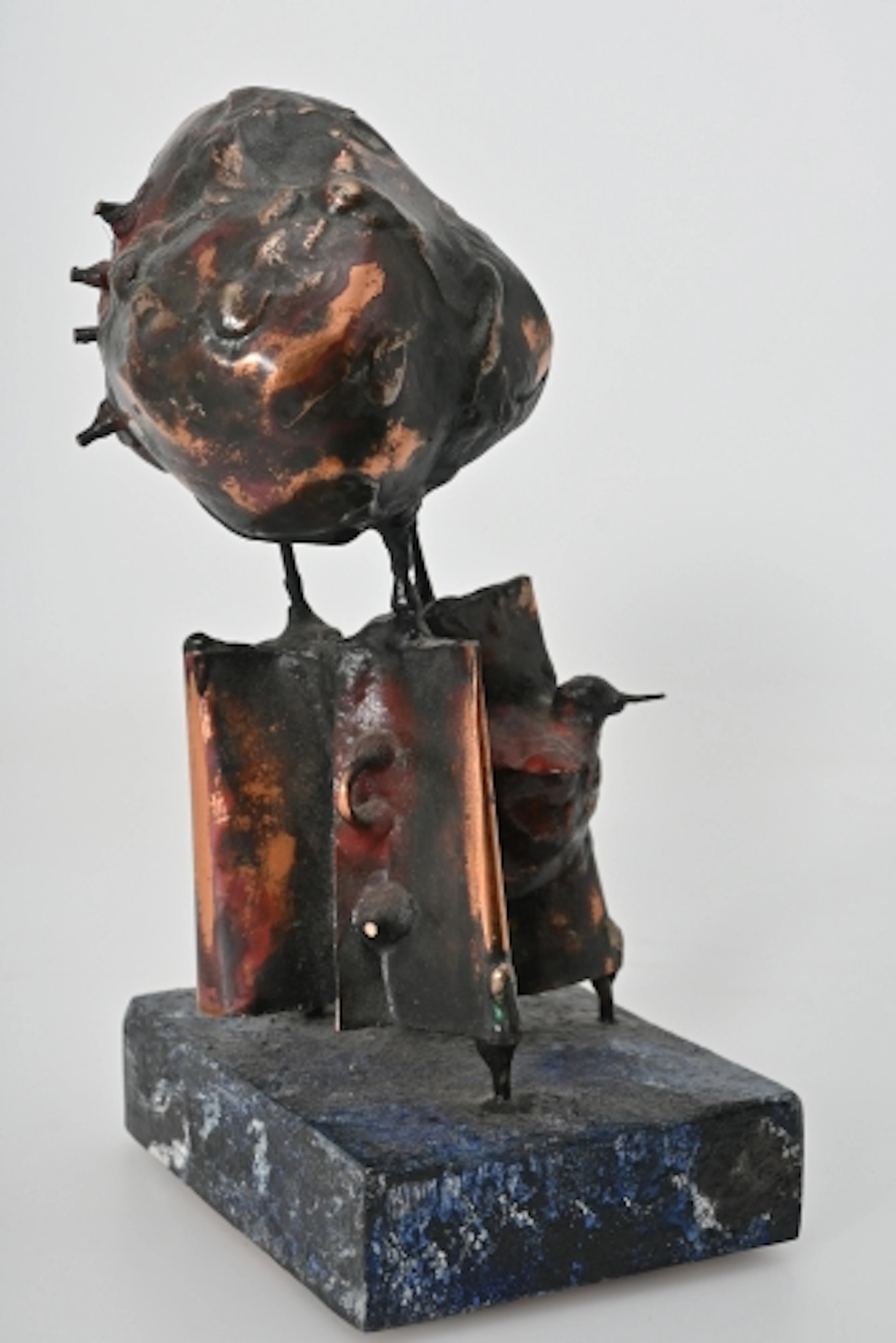 Skulptur i koppar "Sista Fåglen" Jan Åberg