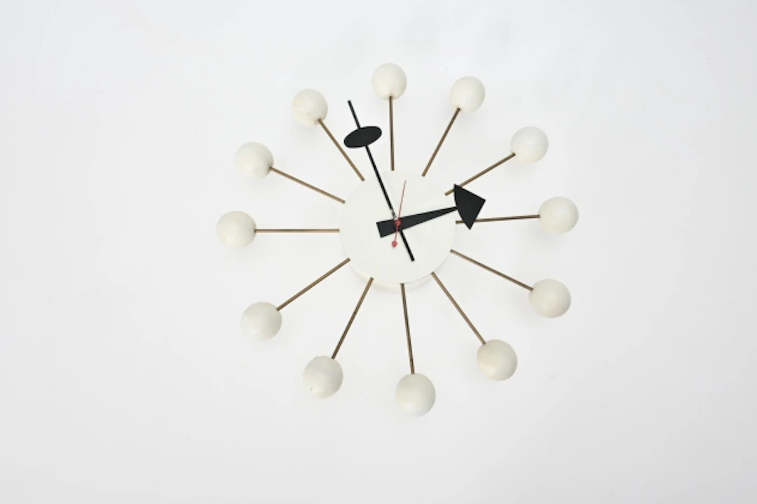 Väggklocka "Ball Clock" Georg Nelson, Howard Miller Clock Company