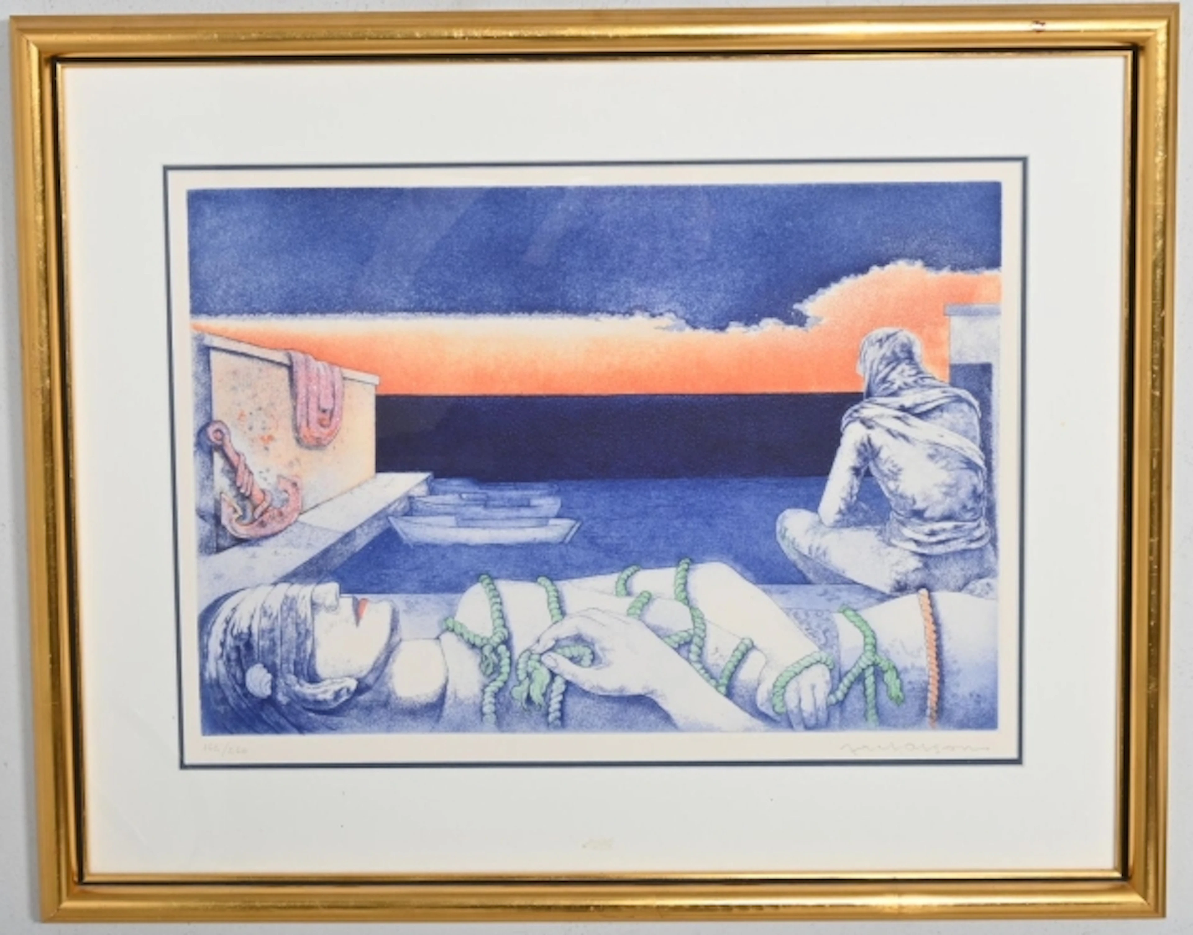 Axel Olson, Litografi