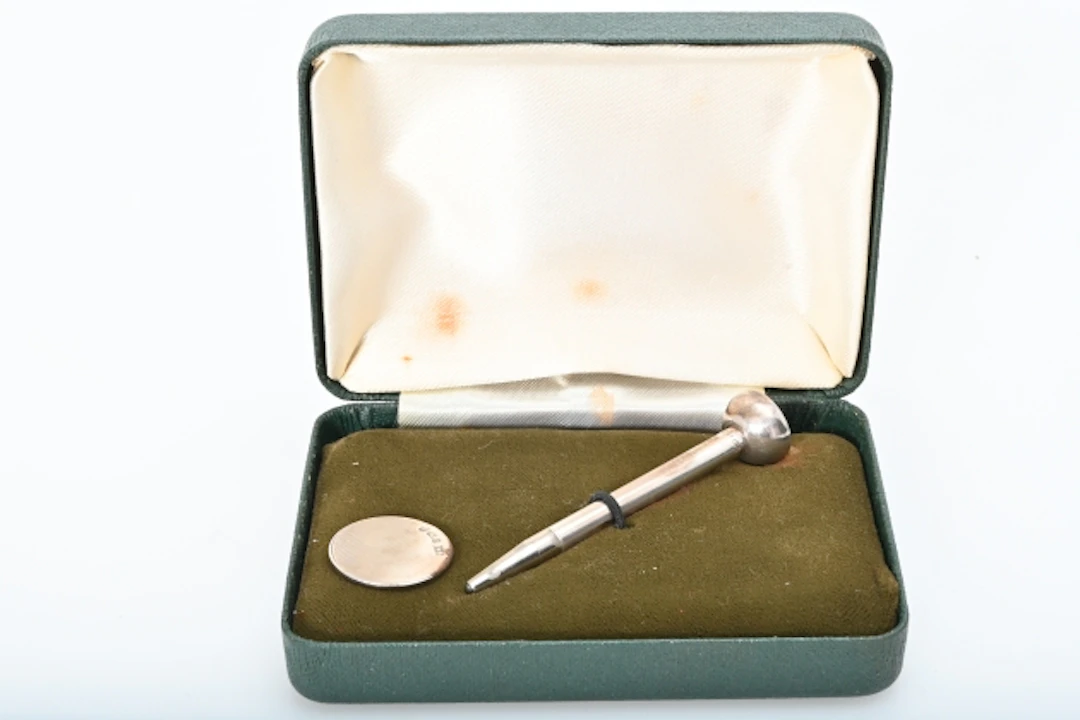Golf Peg/Penna, Bollmarkör i silver
