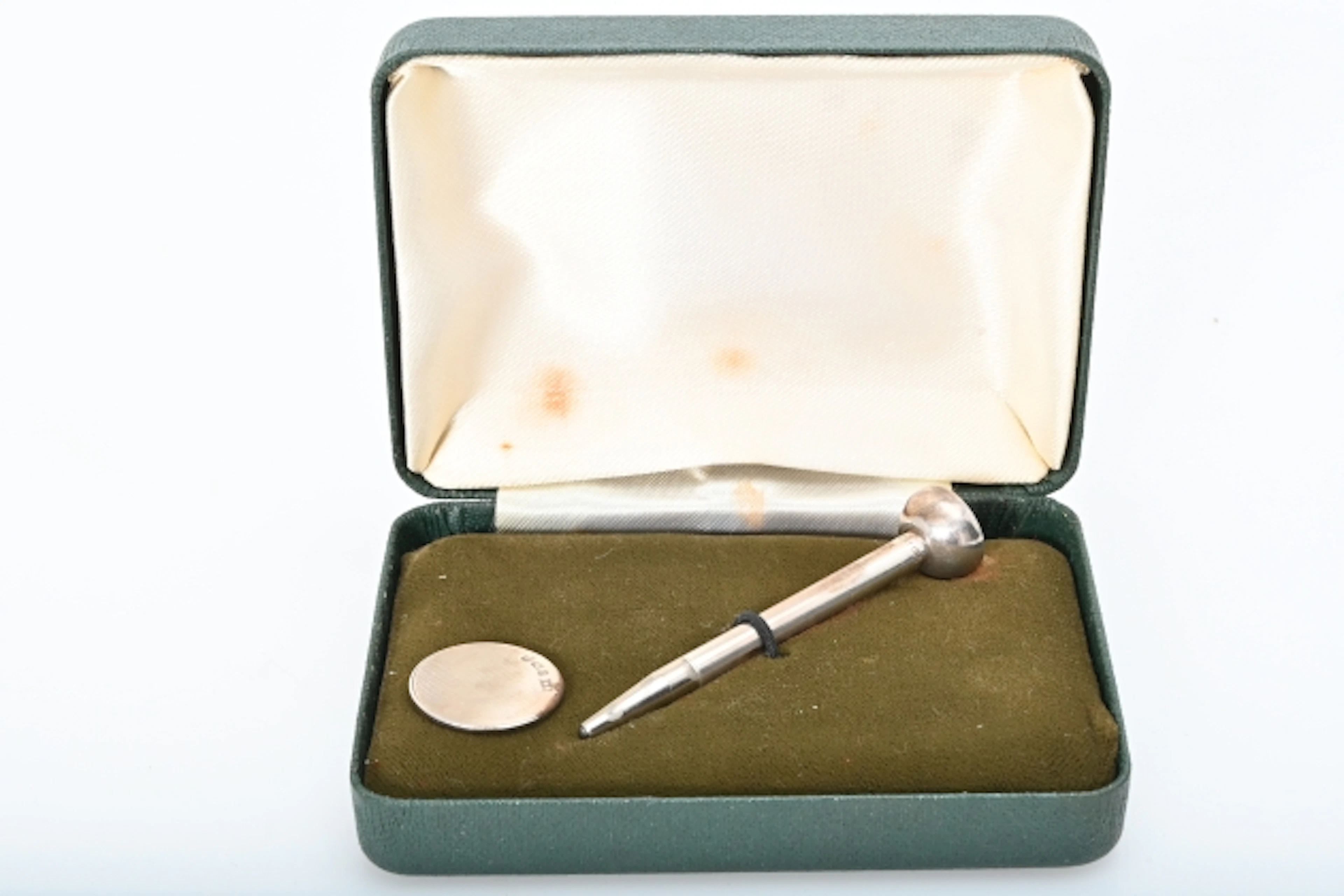 Golf Peg/Penna, Bollmarkör i silver