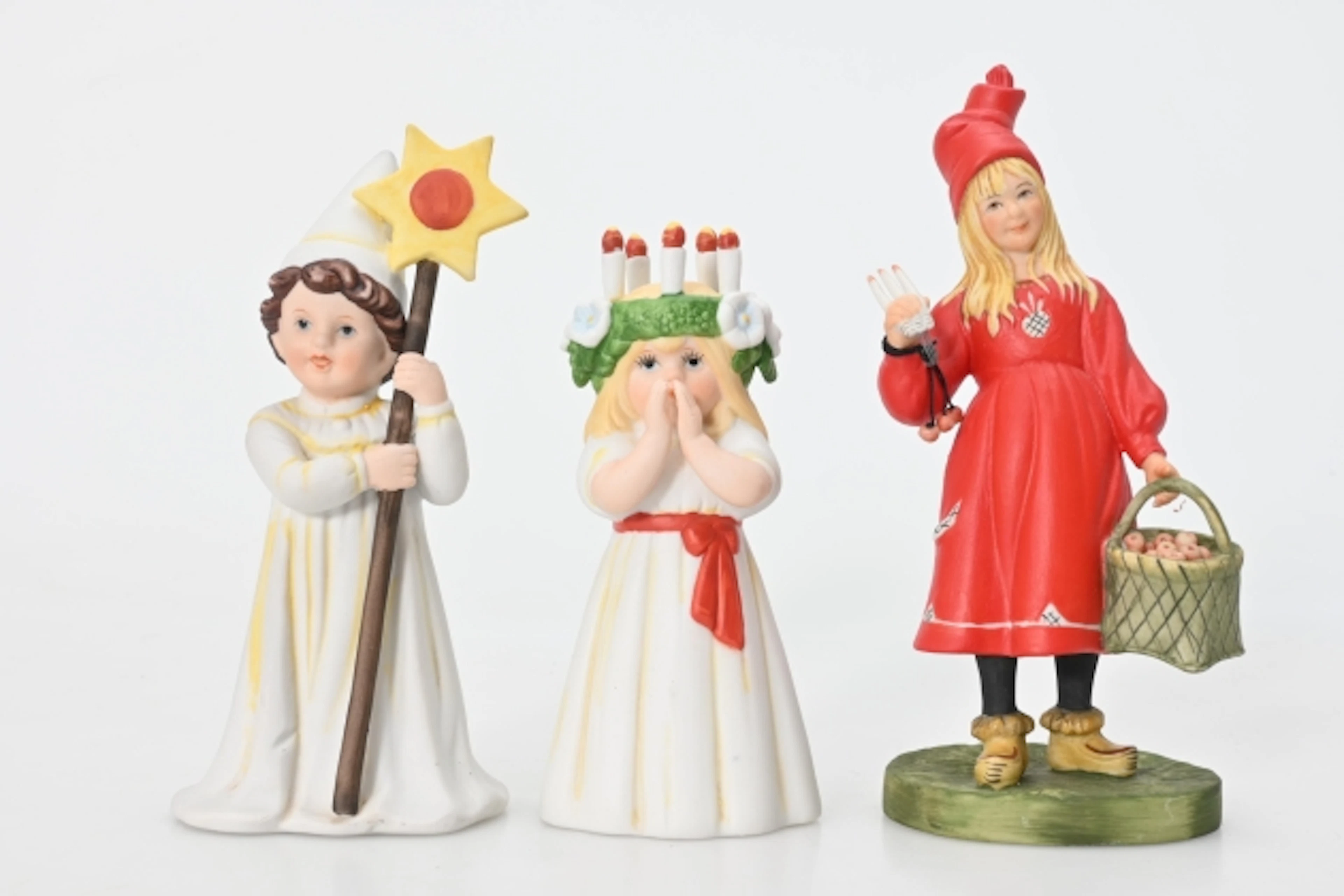 1 st Figurin Carl Larsson, 2 st Jenny Nyström