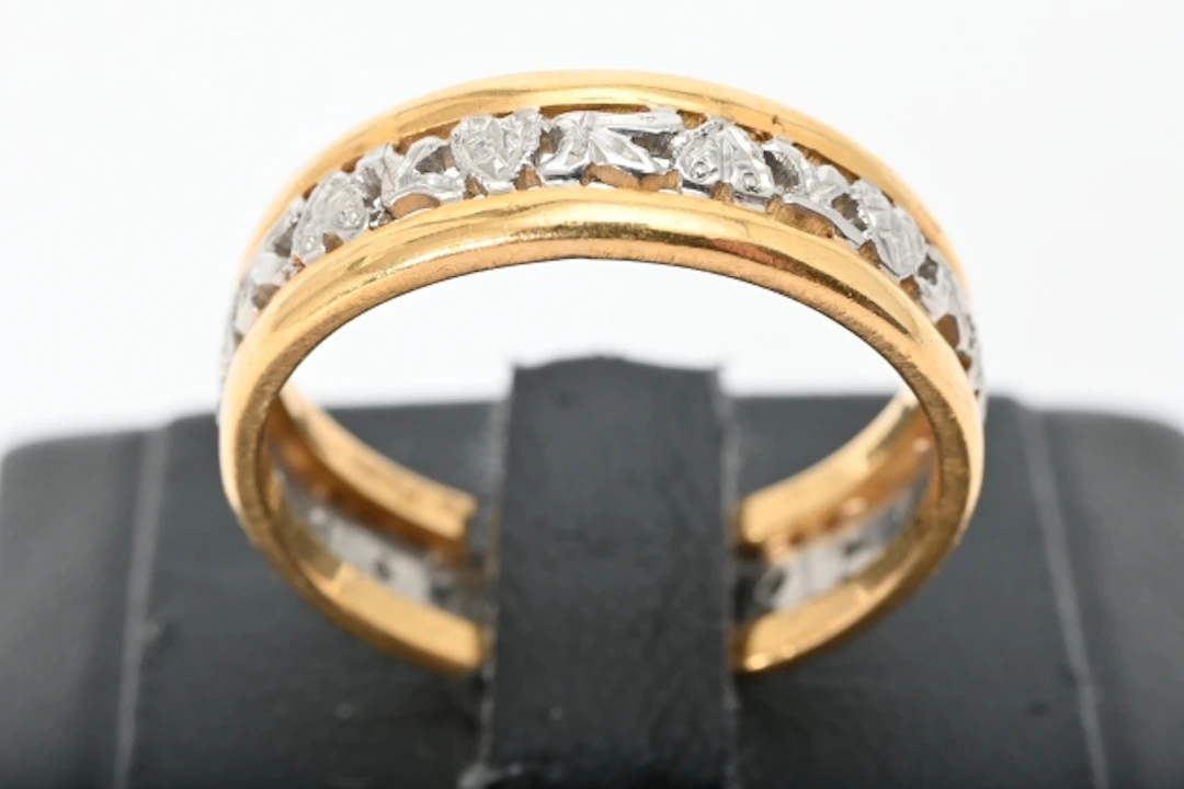Guldring 22K ca 4,7 gr