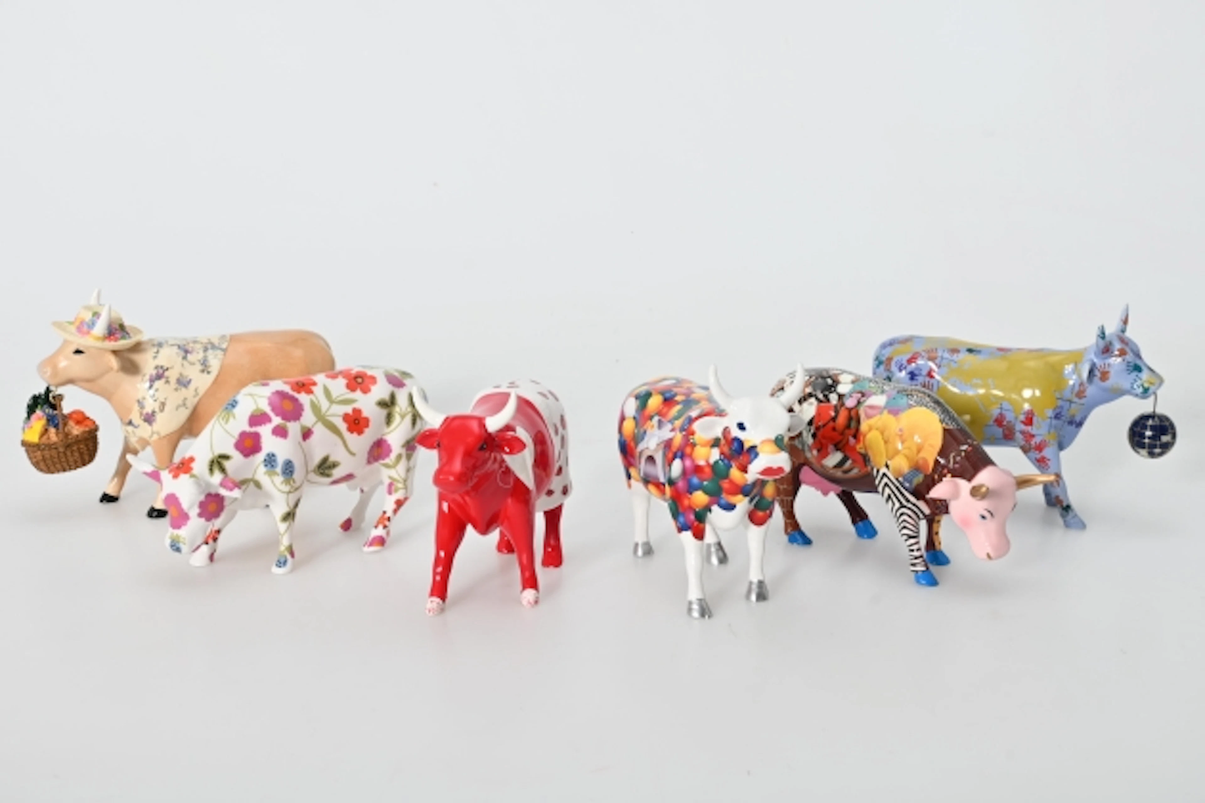 6 st Figuriner, Cow Parade