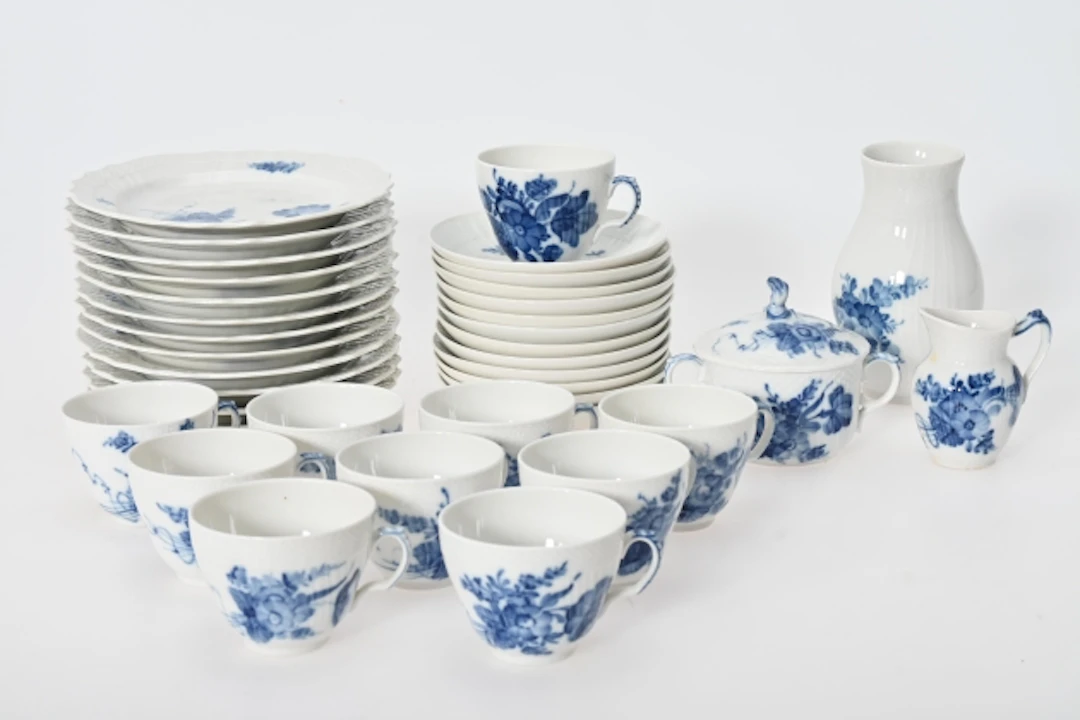 Royal Copenhagen "Blå Blomster" Kaffegods