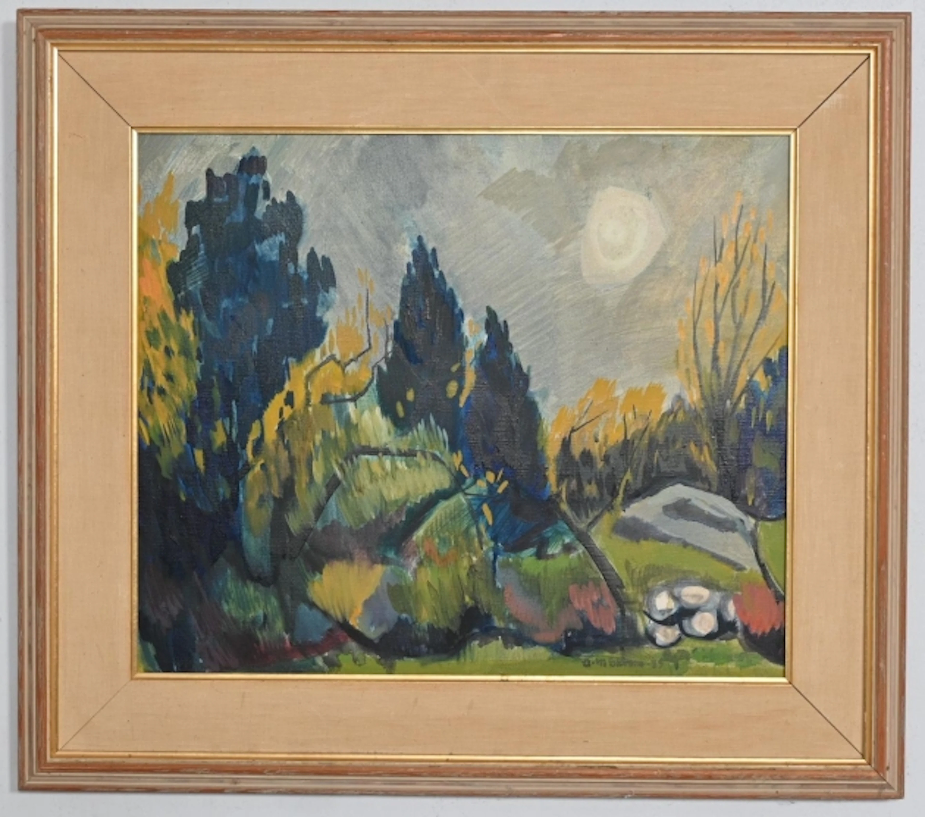 Ann-Marie Ekbom, Oljemålning