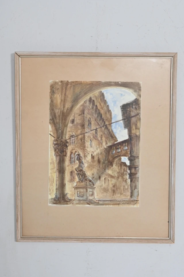 G. Hildebrand, Akvarell
