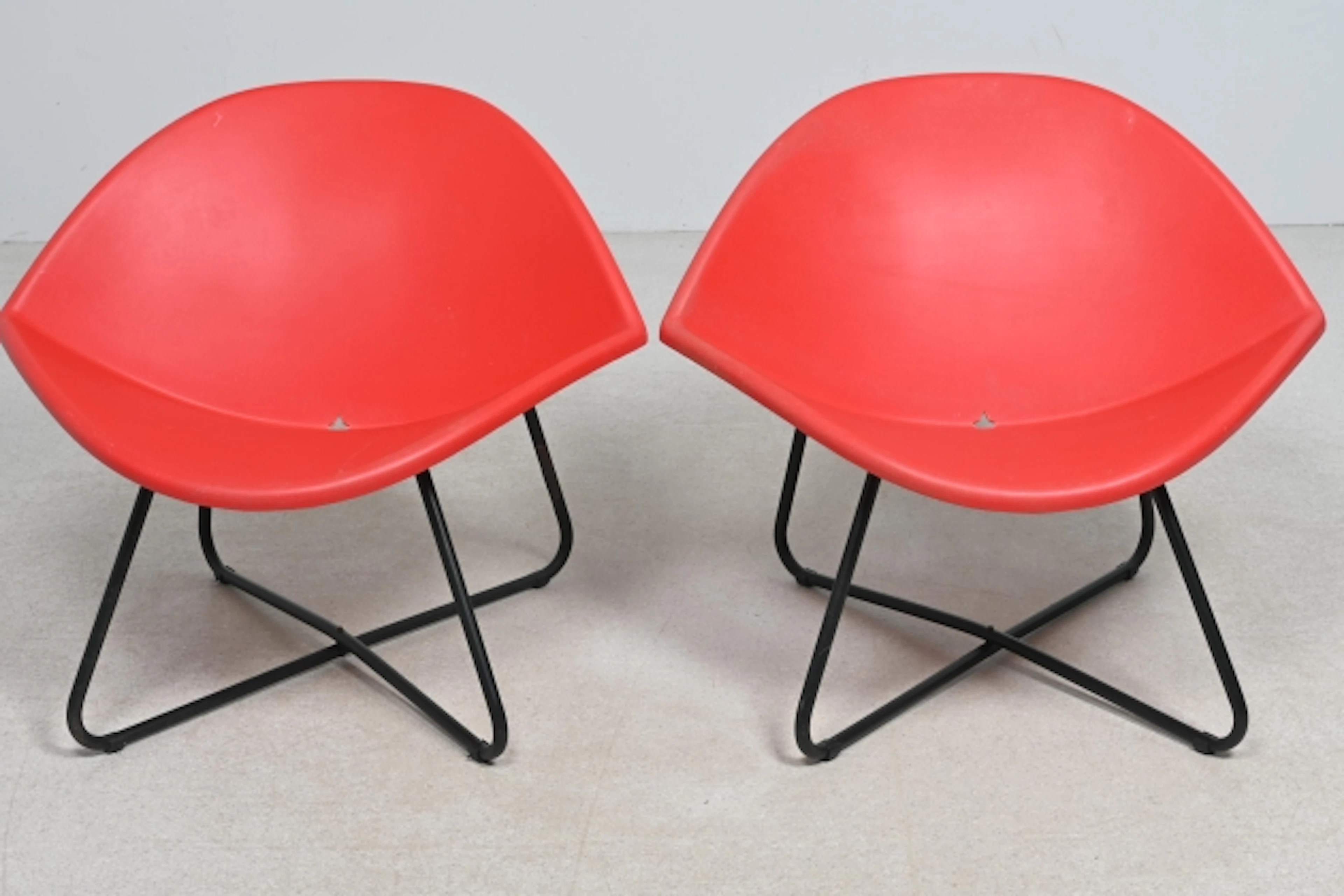 2 st Fåtöljer "Lips" Niels Gammrelgaard, IKEA