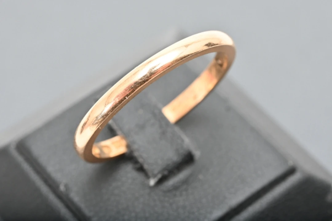 Guldring 18K ca 3,8 gr